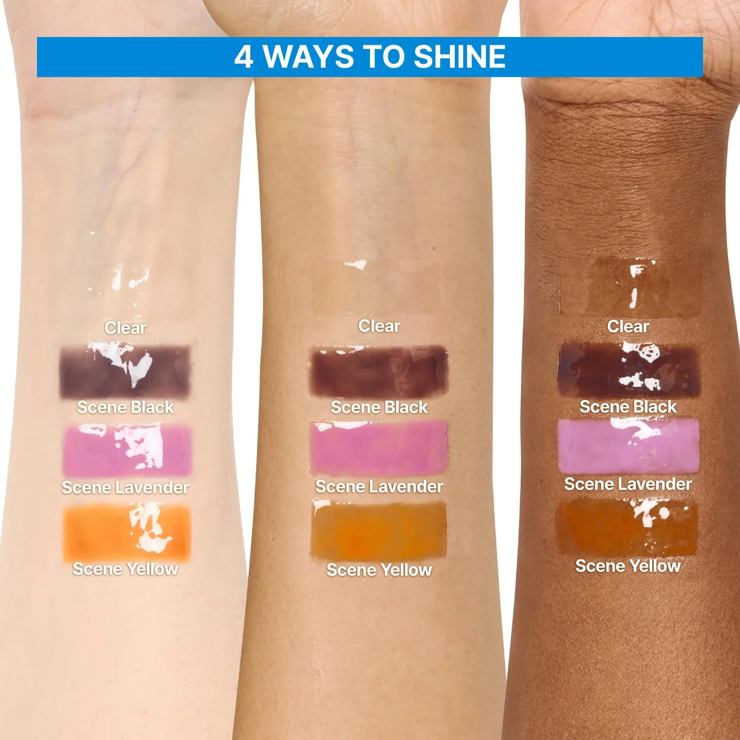 fwee 3D Changing Gloss | 01 Scene Black | Lip Gloss for changing color, Layering Gloss, Long-lasting & Plumping, Glossy | 5.6g - Image 6