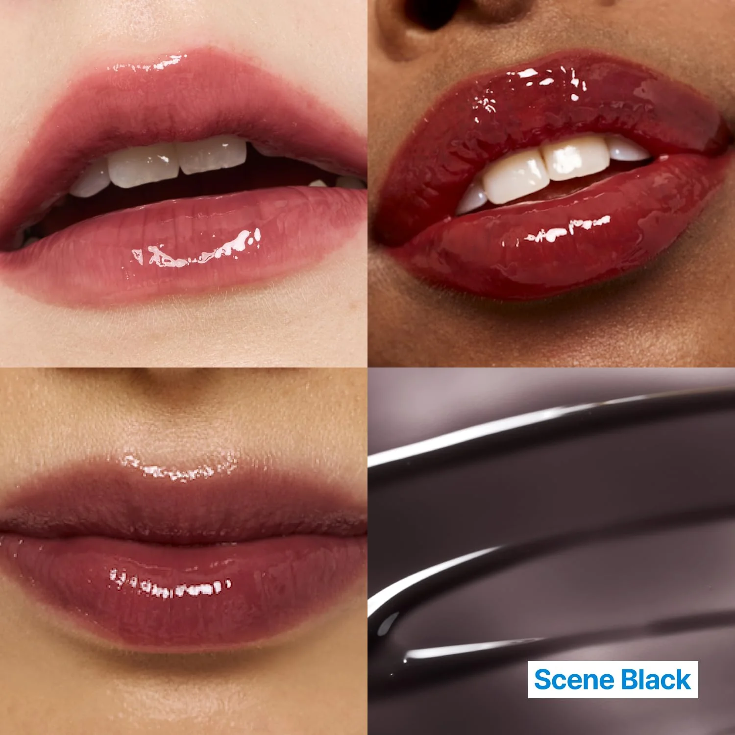 fwee 3D Changing Gloss | 01 Scene Black | Lip Gloss for changing color, Layering Gloss, Long-lasting & Plumping, Glossy | 5.6g - Image 8