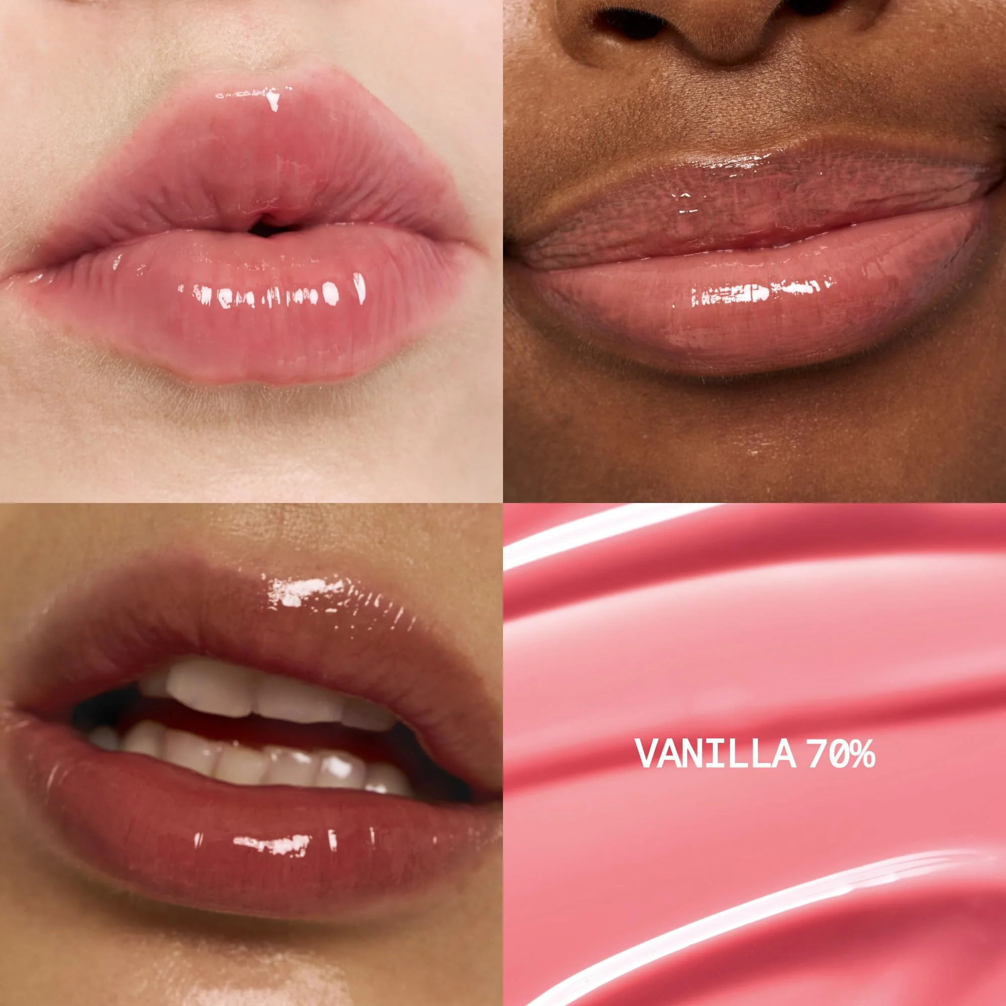 fwee 3D Voluming Gloss 70% (Rich) | Vanilla 70% | High Shine, Non-Sticky Lip Gloss for Makeup | Long-Lasting, Moisturizing Gel Formula | 30%, 70% Pigment Options | 5.3g - Image 8