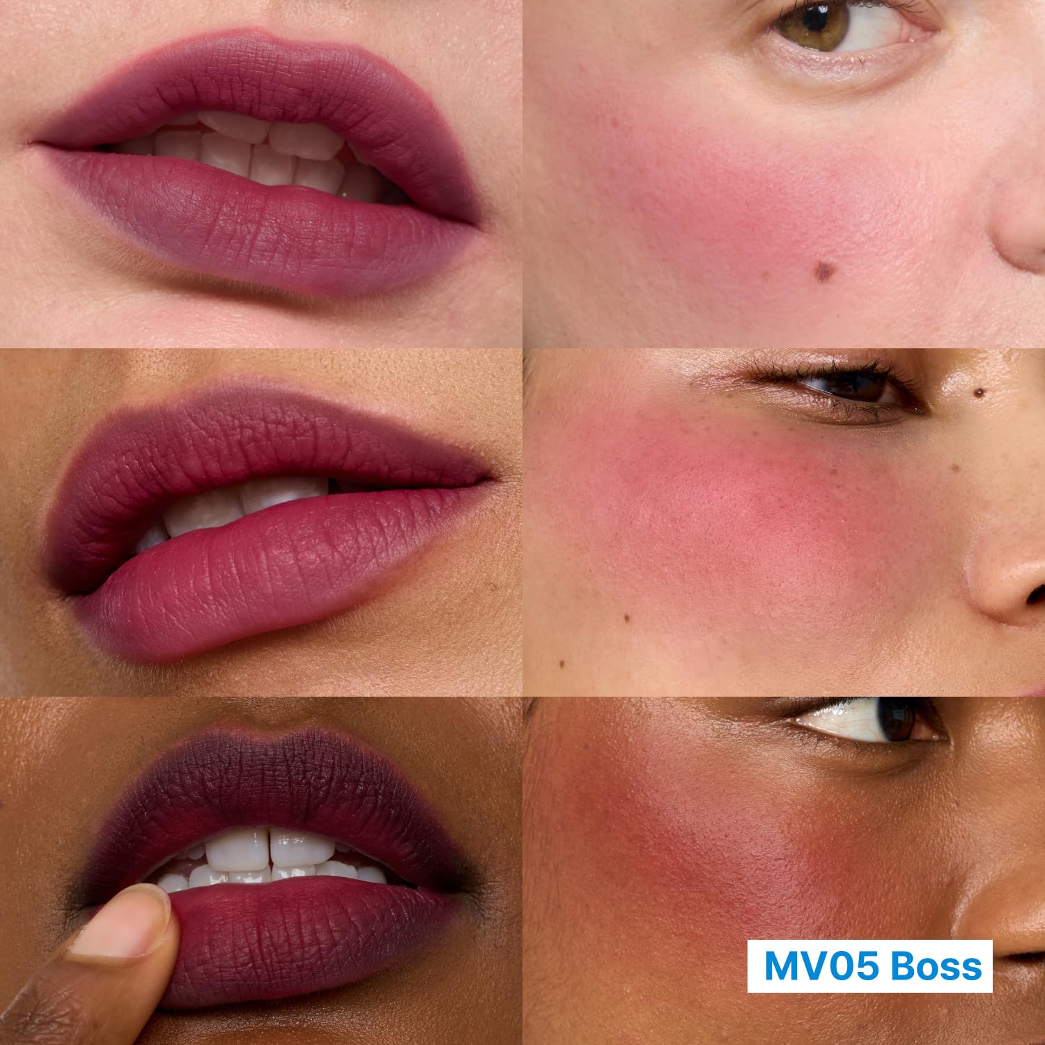 fwee Blurry Pudding Pot + Keychain SET | Airbrushed Blush & Lip, Buildable Pigment, Long-lasting, Lightweight, Easy to Blend, Natural Soft Matte Finish Makeup – Boss (Deep Plum) | 0.17 oz - Image 8