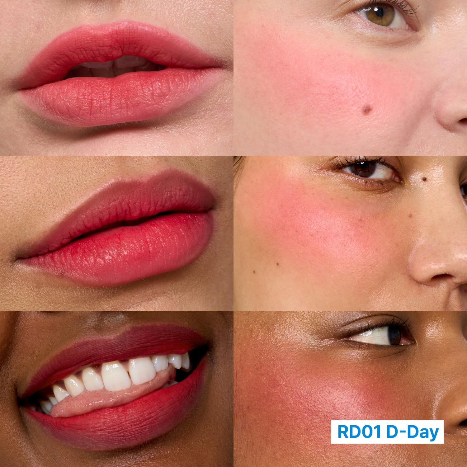 fwee Blurry Pudding Pot + Keychain SET | Airbrushed Blush & Lip, Buildable Pigment, Long-lasting, Lightweight, Easy to Blend, Natural Soft Matte Finish Makeup – D-day (Neon Red) | 0.17 oz - Image 8