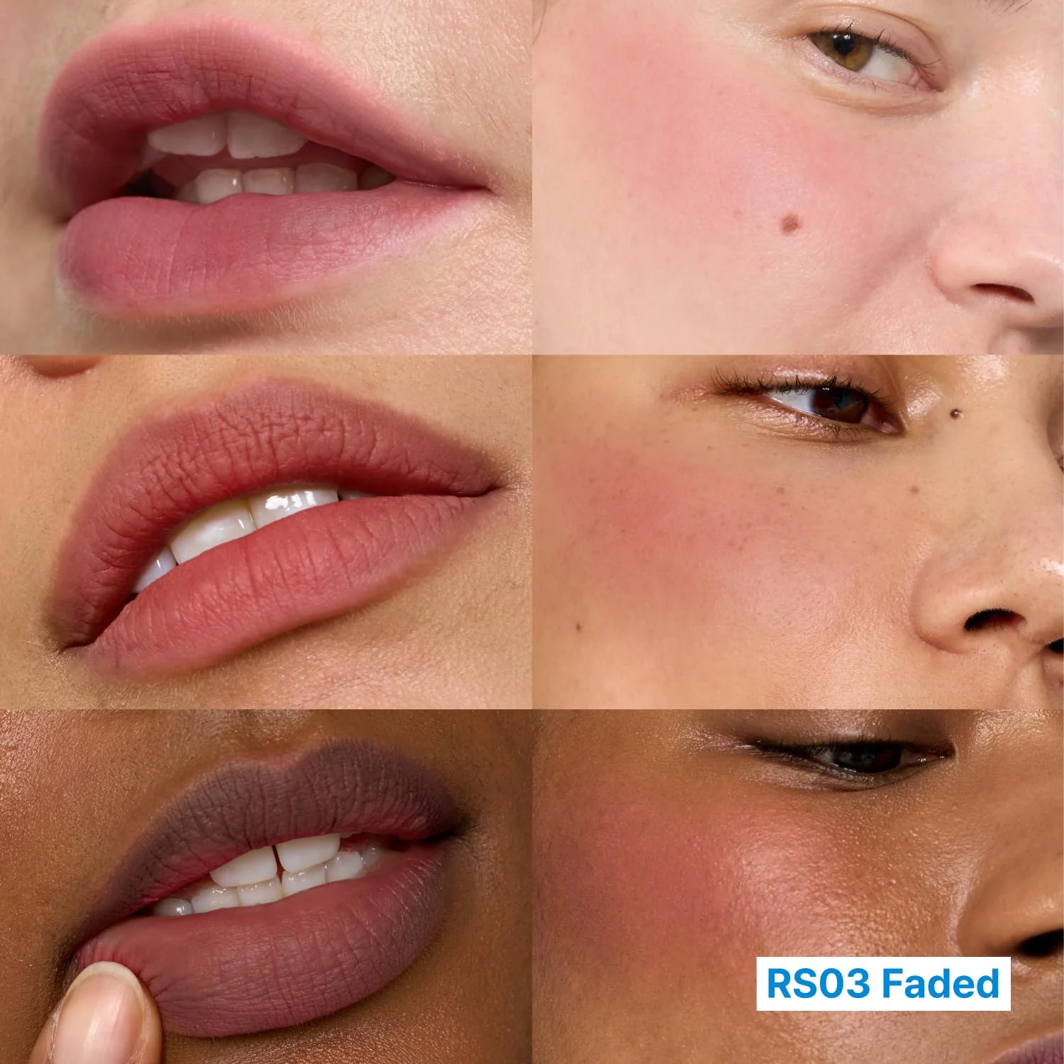 fwee Blurry Pudding Pot + Keychain SET | Airbrushed Blush & Lip, Buildable Pigment, Long-lasting, Lightweight, Easy to Blend, Natural Soft Matte Finish Makeup – Faded (Dusty Rose) | 0.17 oz - Image 8
