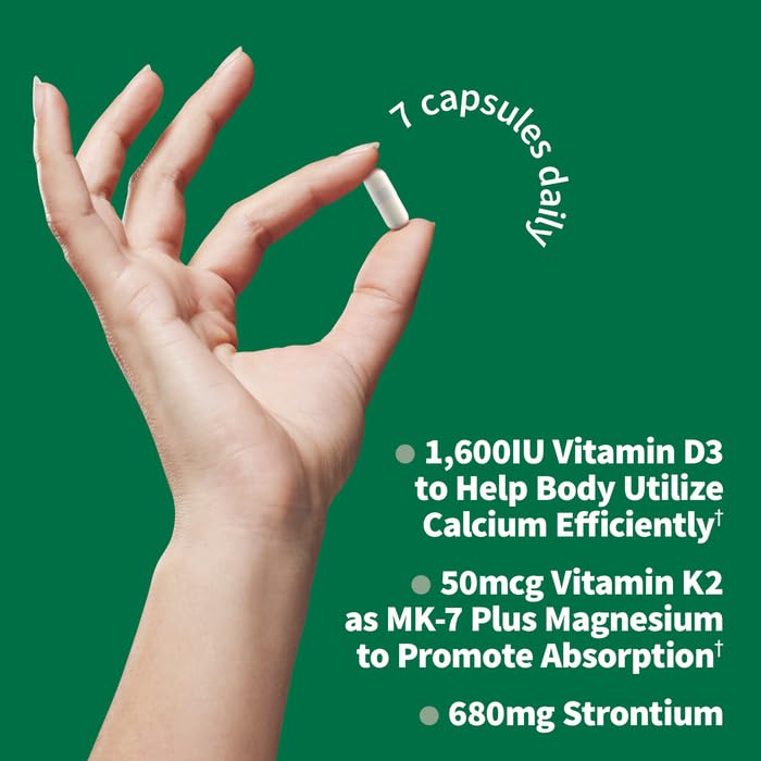 Garden of Life Calcium Supplement - Vitamin Code Grow Bone Made with Whole Foods, Strontium, Magnesium, K2 MK7, Vitamin D3 & C Plus Probiotics for Gut Health, 30 Day Supply - Image 6