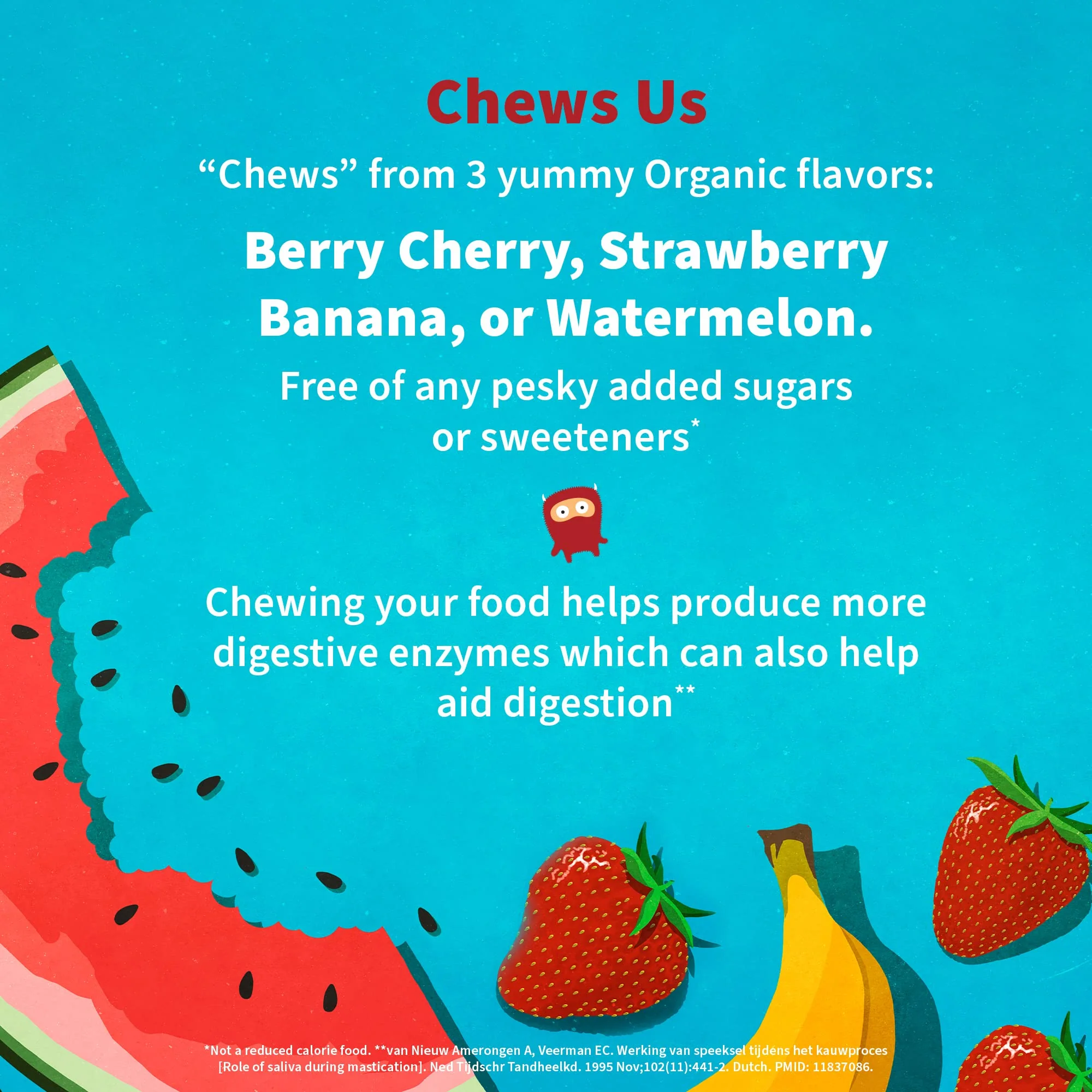 Garden of Life Dr. Formulated Probiotics Organic Kids+ plus Vitamin C & D - Berry Cherry - Gluten, Dairy & Soy Free Immune & Digestive Health Supplement, No Added Sugar, 30 Chewables (Shelf Stable) - Image 2