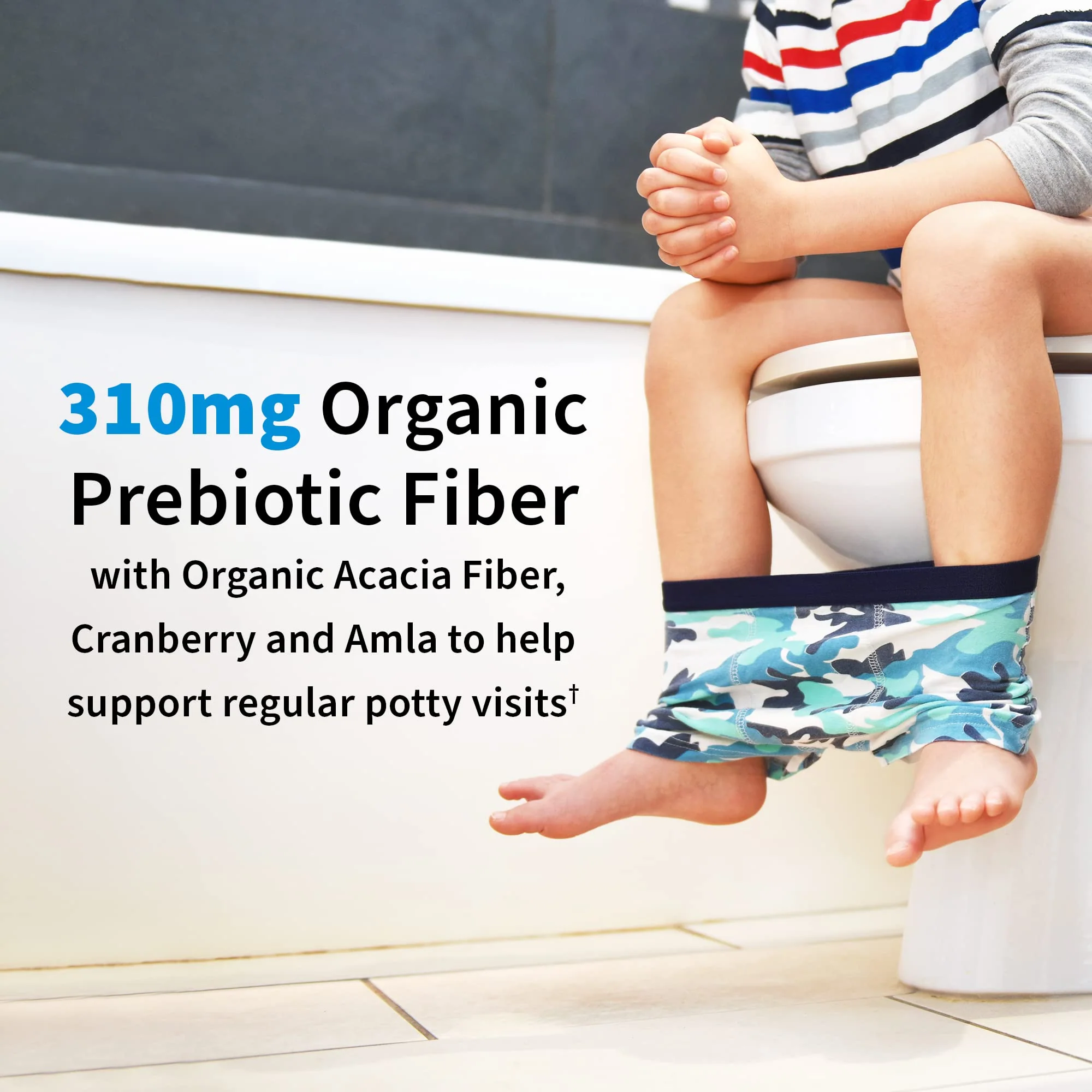 Garden of Life Dr. Formulated Probiotics Organic Kids+ plus Vitamin C & D - Berry Cherry - Gluten, Dairy & Soy Free Immune & Digestive Health Supplement, No Added Sugar, 30 Chewables (Shelf Stable) - Image 4