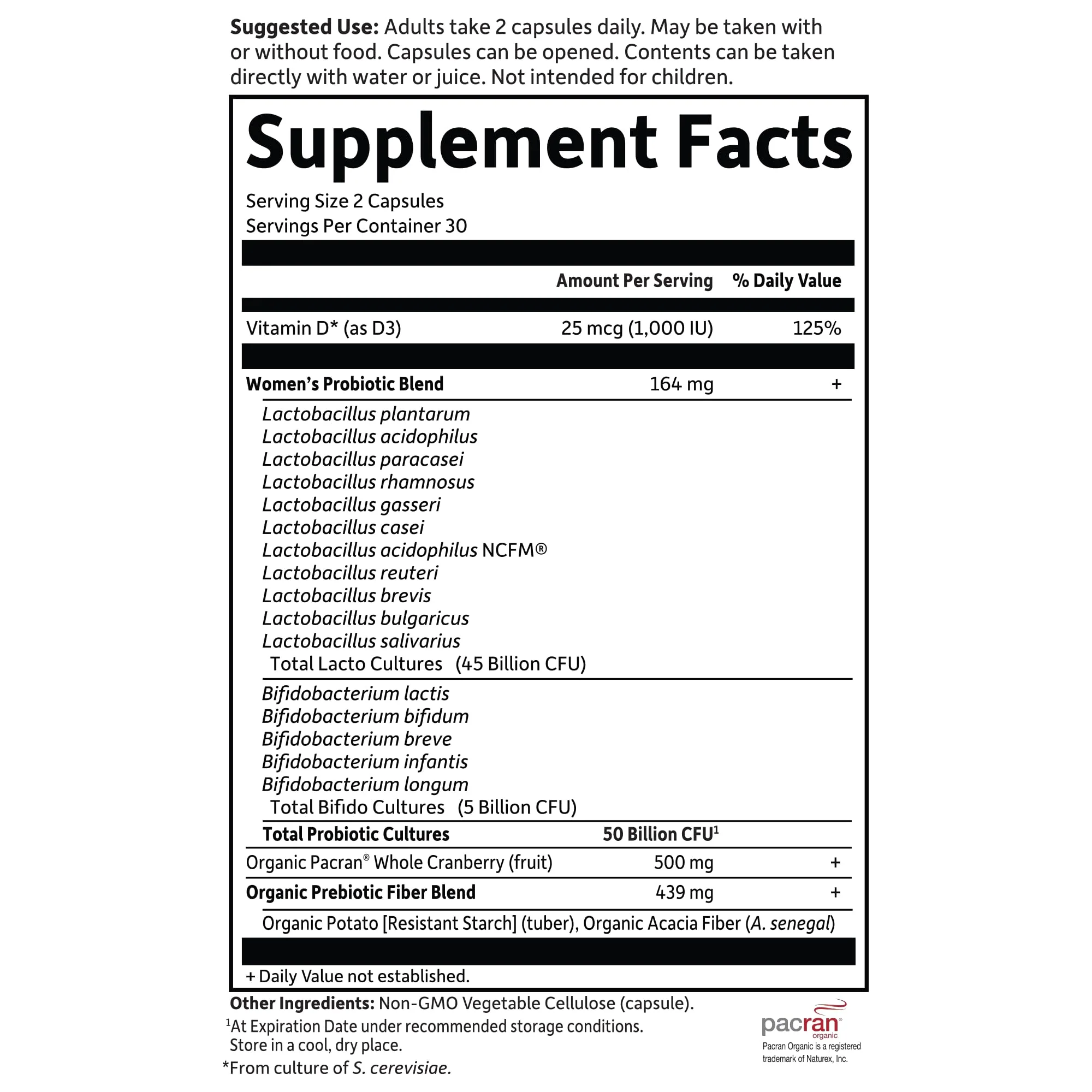 Garden of Life Dr. Formulated Probiotics Urinary Tract+ - 50 Billion CFU - Supports Digestive, Immune & Urinary Tract Health - Shelf Stable - 60 Vegetarian Capsules - Image 3