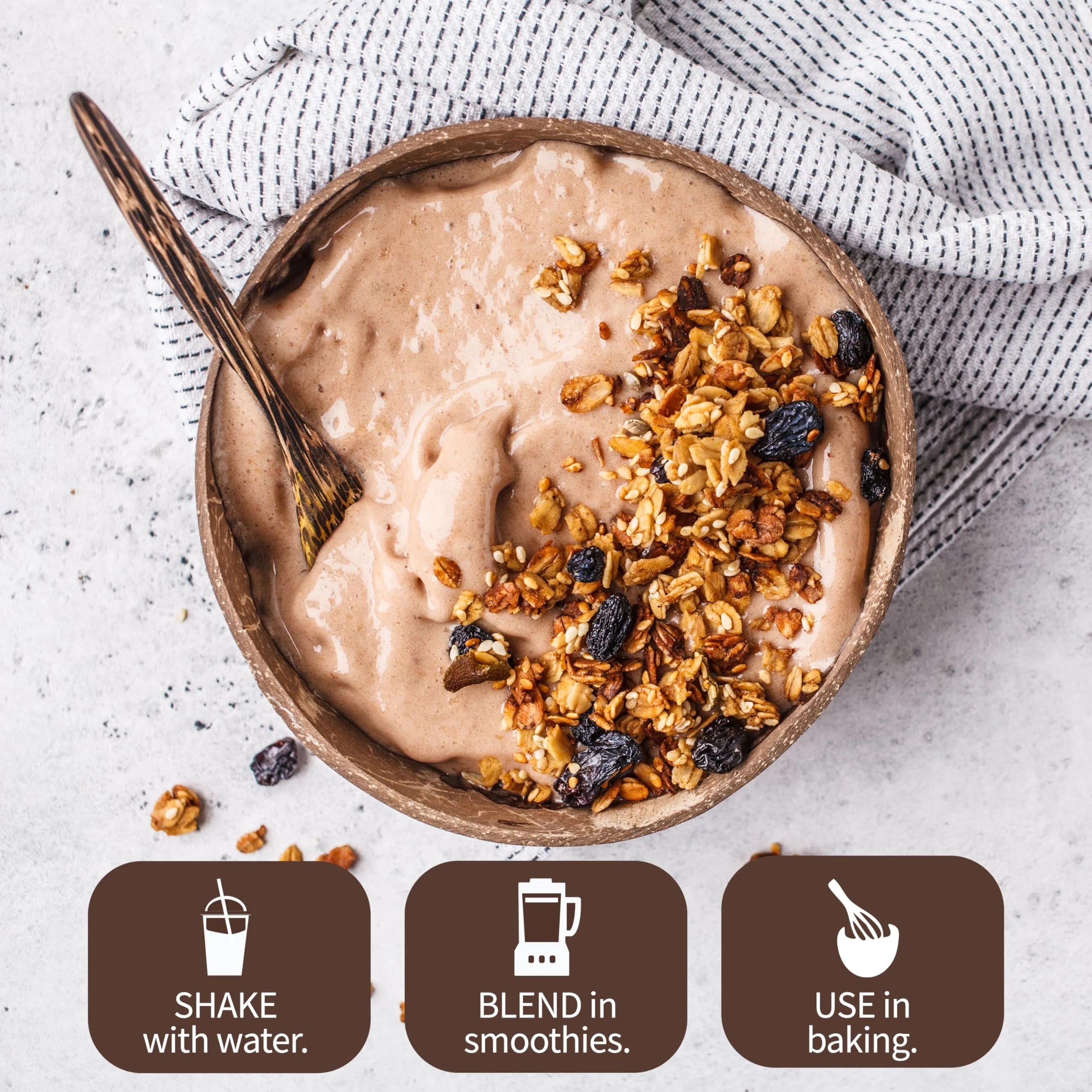 Garden of Life Meal Replacement Shakes, Raw Organic, Chocolate Protein Powder with Plant Based Pea Protein, Sprouts, Greens, Probiotics, Dairy Free 28 Servings - Image 4