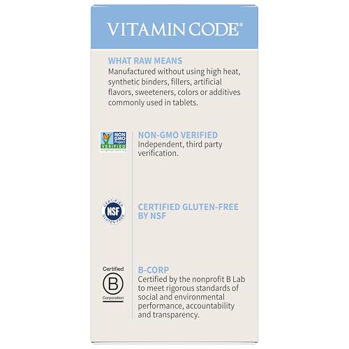 Garden of Life Multivitamin for Men - Vitamin Code 50 & Wiser Men's Raw Whole Food Vitamin Supplement with Probiotics, Vegetarian, 240 Capsules - Image 3