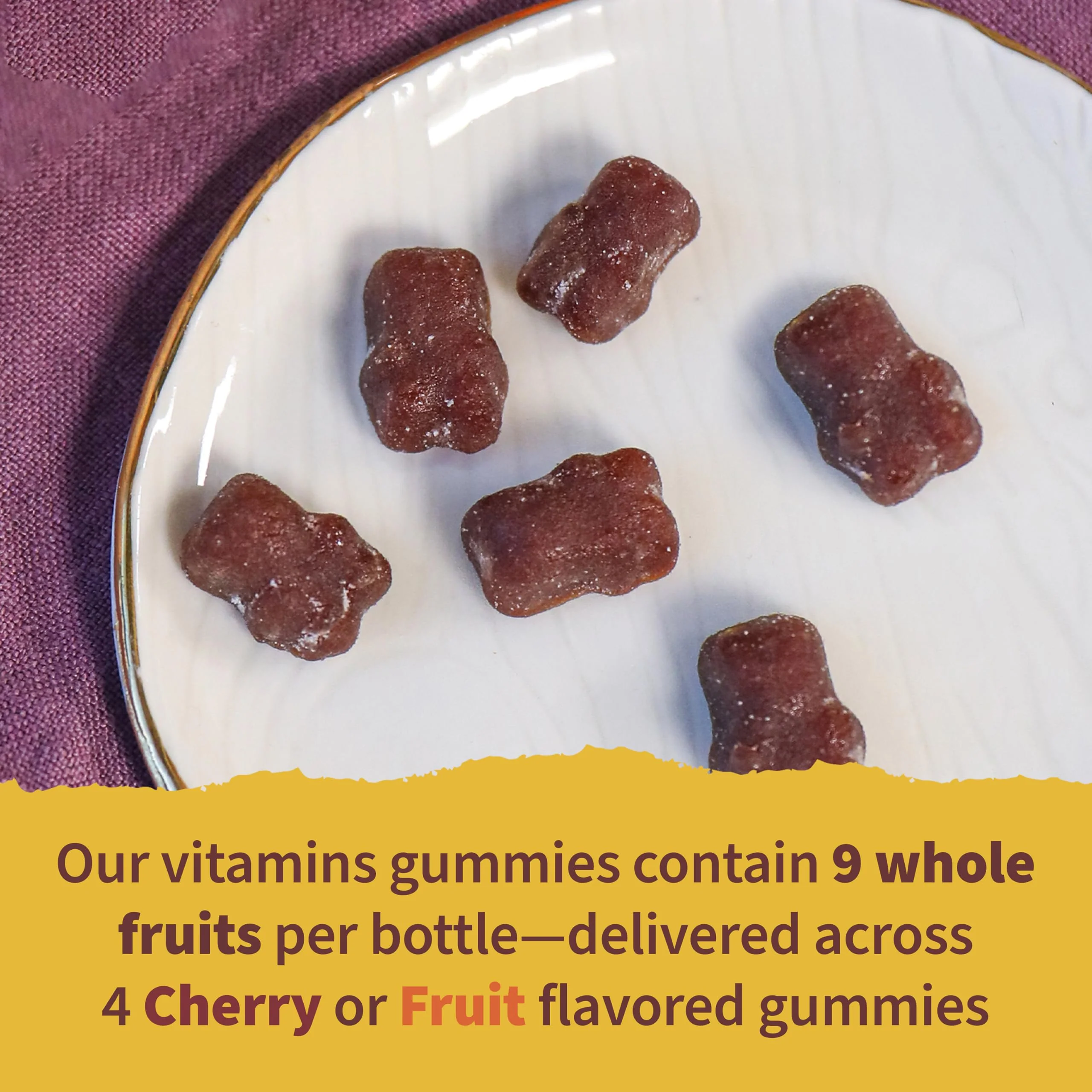 Garden of Life Organic Kids Fruit Gummy Vitamins 120ct & Magnesium Citrate Gummies for Stress Support 60ct - Image 6