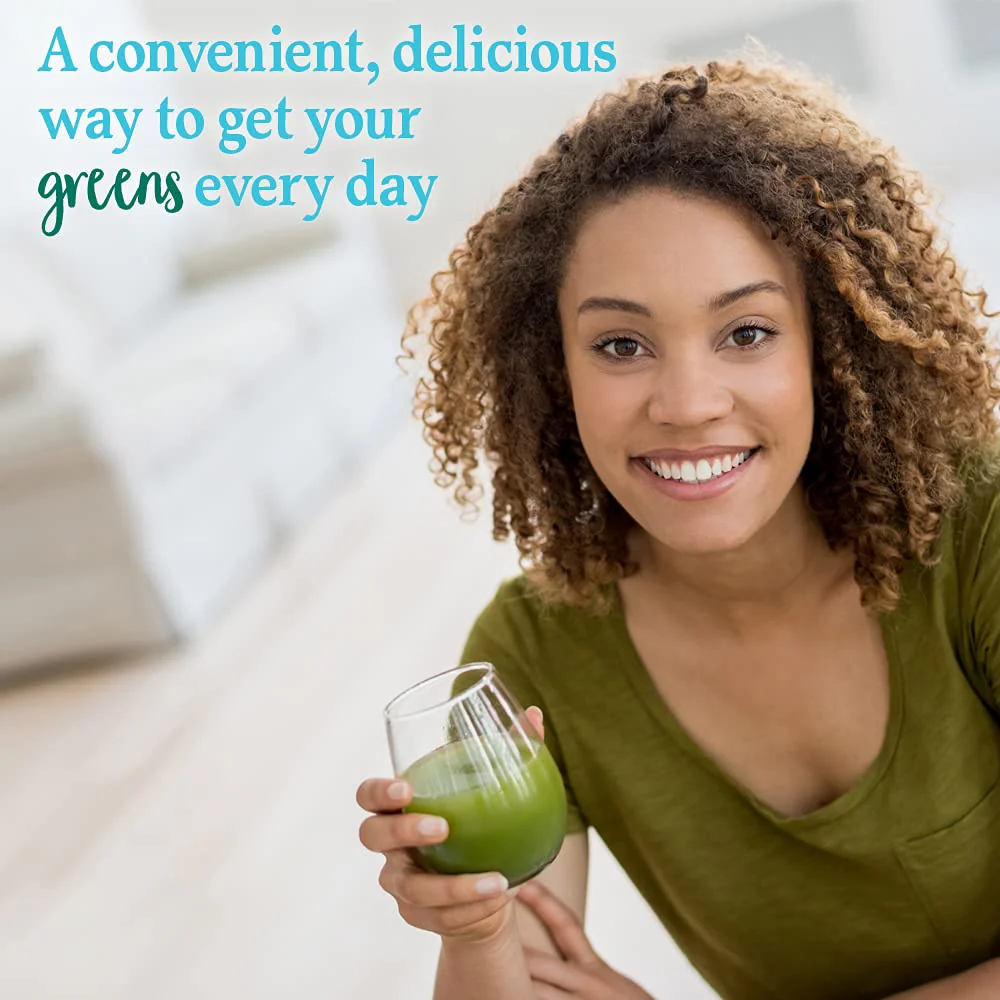 Garden of Life Perfect Food Super Green Formula - 60 Servings, 45 Superfoods, Greens, Fruit & Veggie Juice Superfood Powder Supplement, Probiotics & Organic Spirulina for Digestion & Immune Health - Image 7