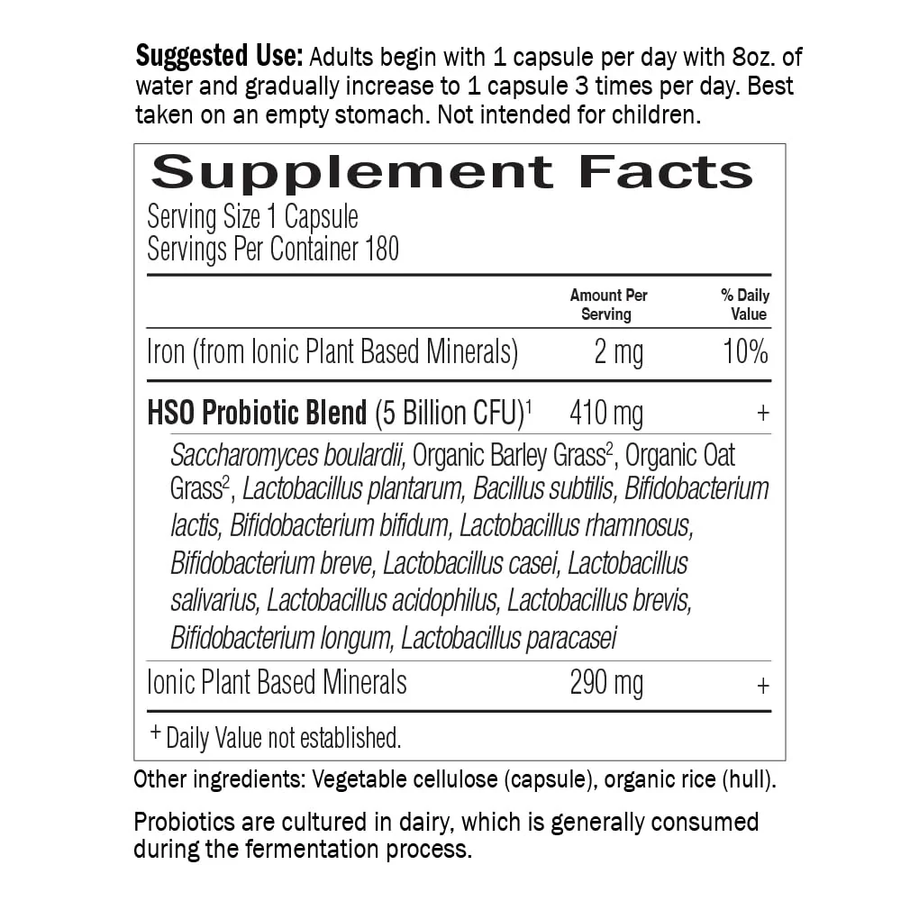 Garden of Life Probiotics for Digestive Health and Gut Health Balance, Primal Defense Ultra Ultimate Formula, 15 Billion CFU and 13 Strains Plus HSOs, Vegetarian and Gluten Free, 180 Capsules - Image 3