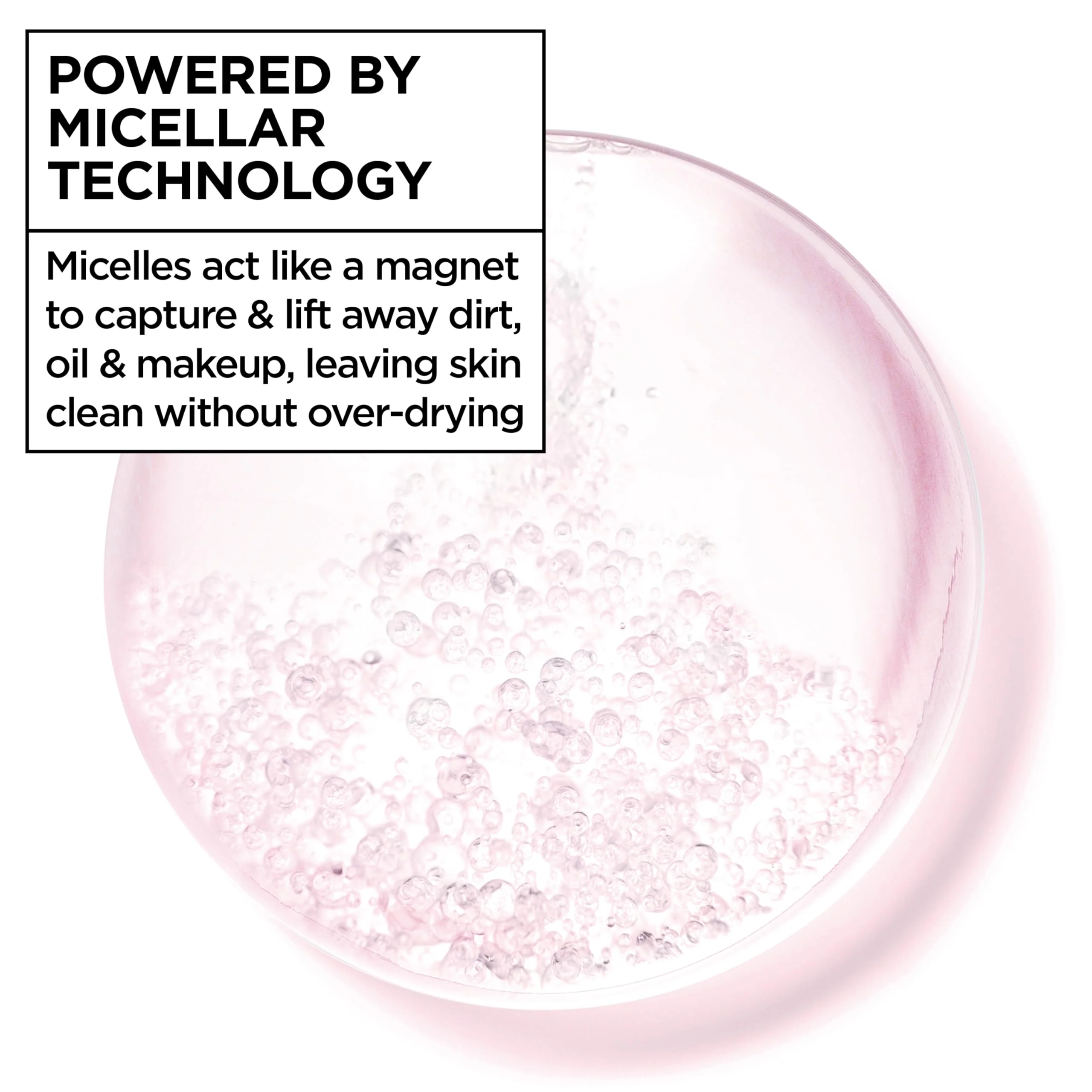 Garnier Micellar Water, Hydrating Facial Cleanser & Makeup Remover, Suitable for Sensitive Skin, Vegan, Cruelty Free, 13.5 Fl Oz (400mL), 1 Count - Image 8