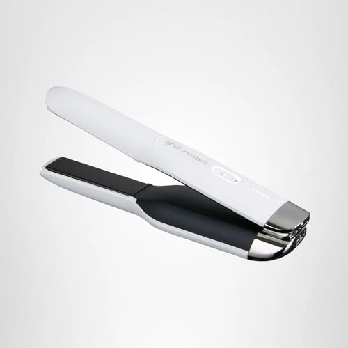 ghd Unplugged Styler - 1" Cordless Flat Iron Hair Straightener, Professional Travel Straightening Iron with Heat-Resistant Case, USB-C Charging for 20-Minutes of Use - White - Image 2