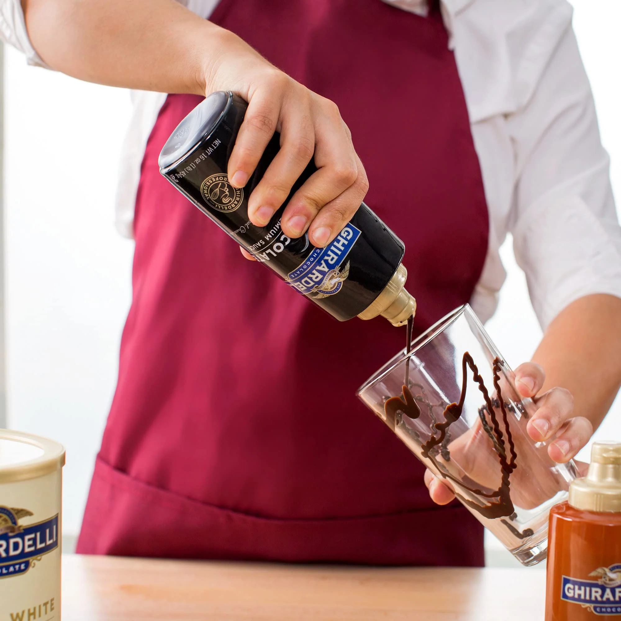 Ghirardelli Chocolate, Chocolate Flavored Sauce Squeeze Bottle, 16 fl. oz. - Image 5