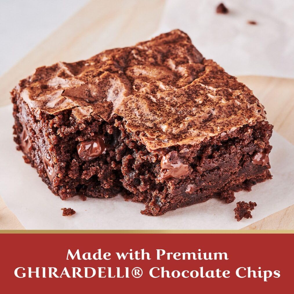 GHIRARDELLI Double Chocolate Premium Brownie Mix, 18 oz Box - Image 5