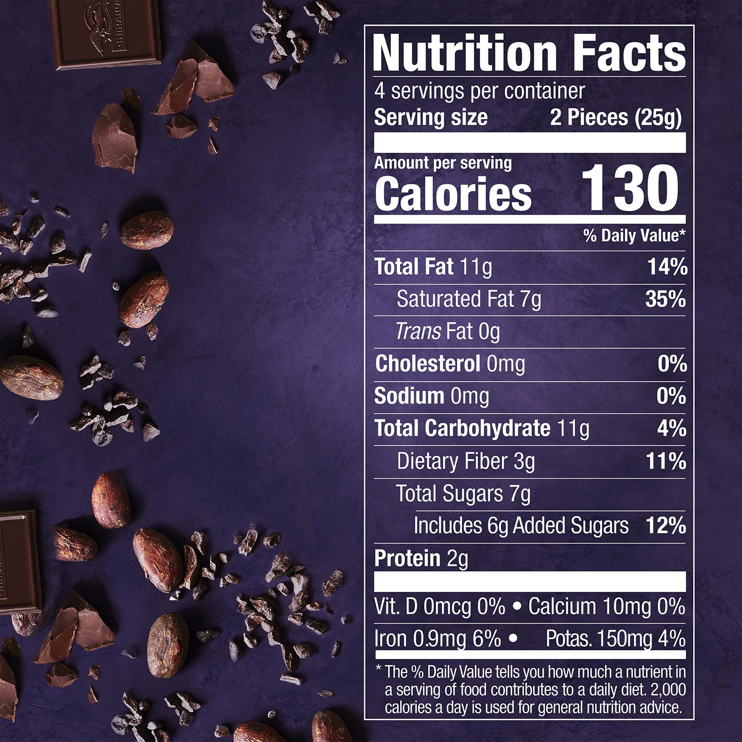 GHIRARDELLI INTENSE DARK 72% Cacao Chocolate Bars, 3.5 oz Bar (Pack of 12) – Premium Dark Chocolate with Mocha & Berry Notes - Image 8