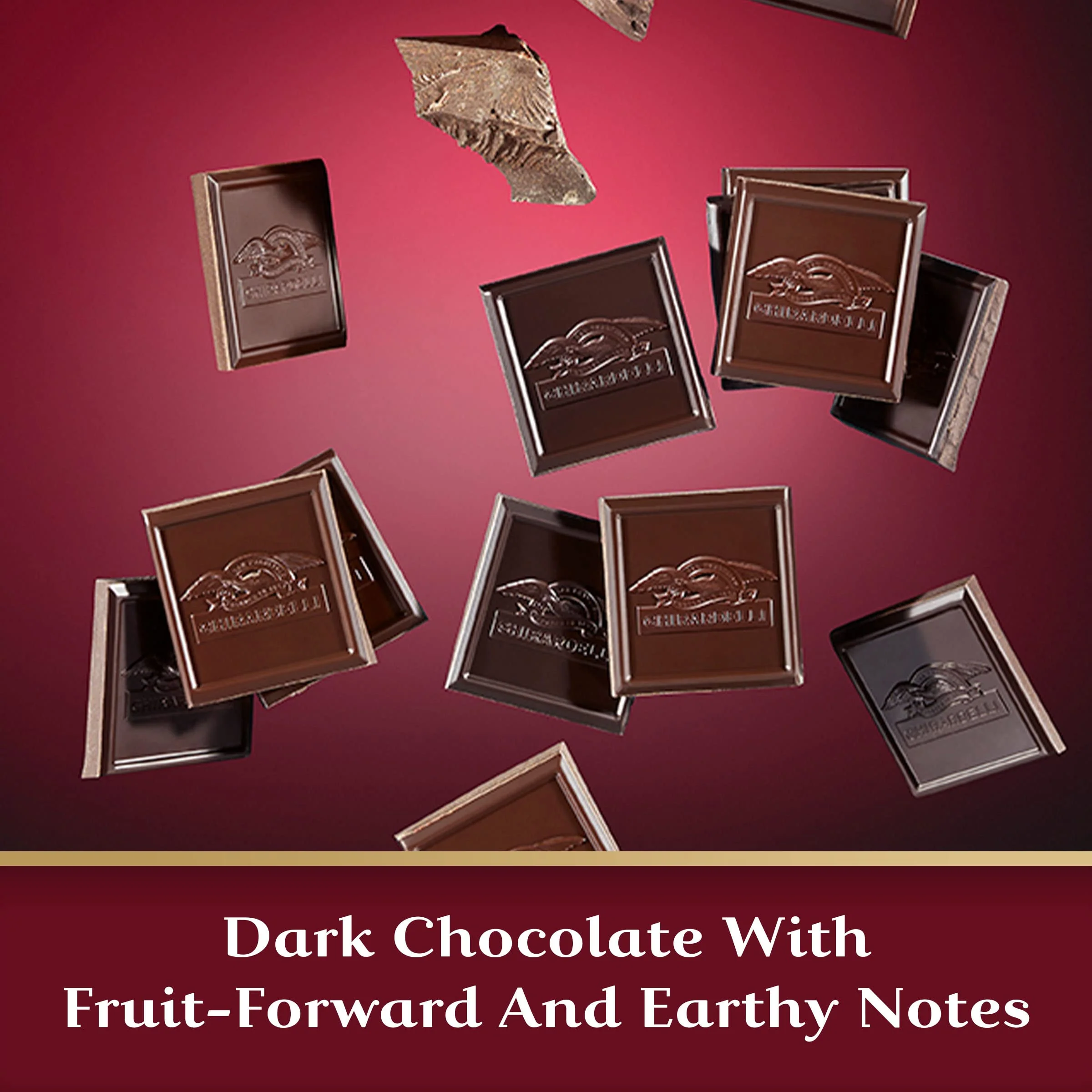 GHIRARDELLI Intense Dark Chocolate Squares, 92% Cacao, 4.1 Oz Bag (Pack of 6) - Image 8
