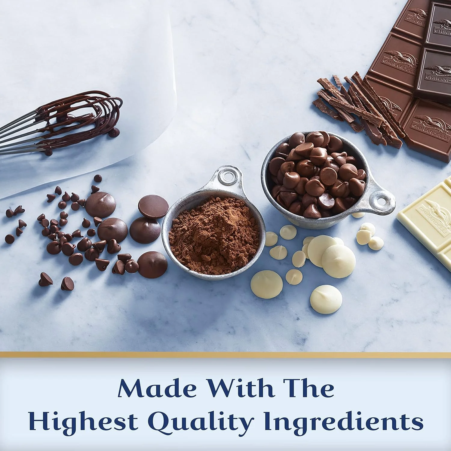 GHIRARDELLI Premium Baking Semi-Sweet Chocolate Chips, 12 oz Bag (6 Bags) - Image 6