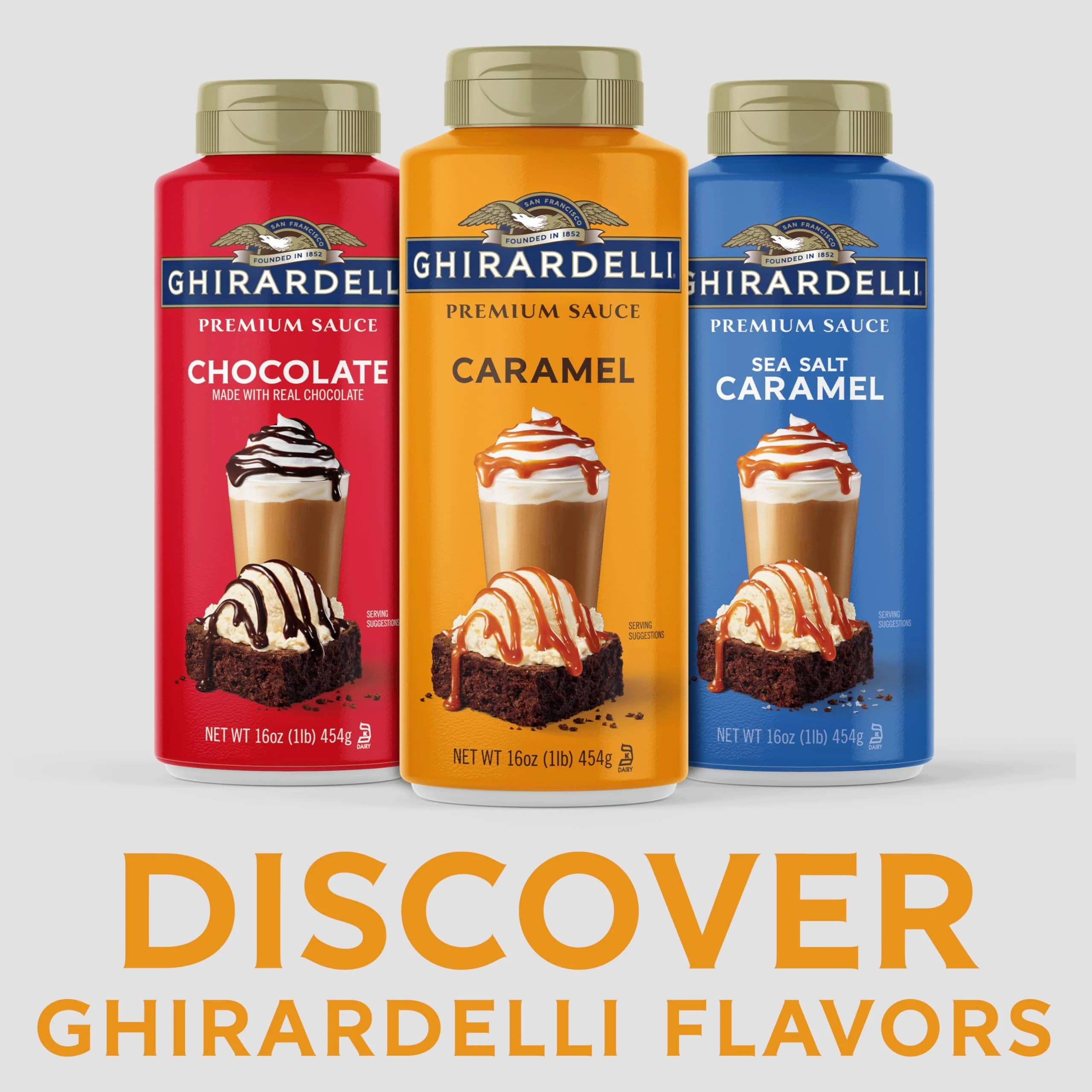 GHIRARDELLI Premium Caramel Sauce, 16 Oz - Image 5