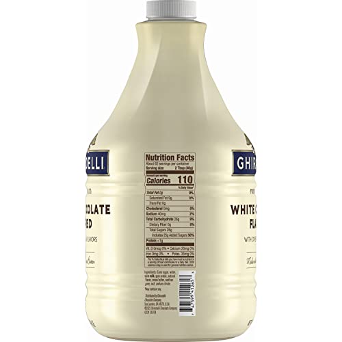 Ghirardelli Premium Sauce White Chocolate Flavored with other natural flavors, 87.3 Ounce Bottle - Image 2
