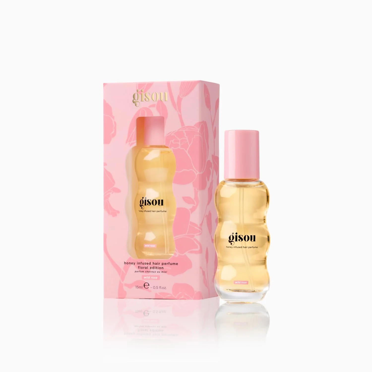 Gisou Honey Infused Hair Perfume 1.7 Fl Oz (1.7 Fl Oz, WildRose) - Image 2
