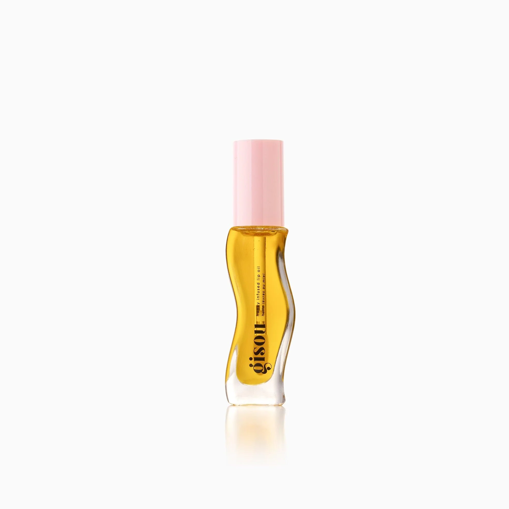 Gisou Honey Infused Hydrating Lip Oil, Nourishing Lip Moisturizer for Dry Lips (Fresh Honey) - Image 2