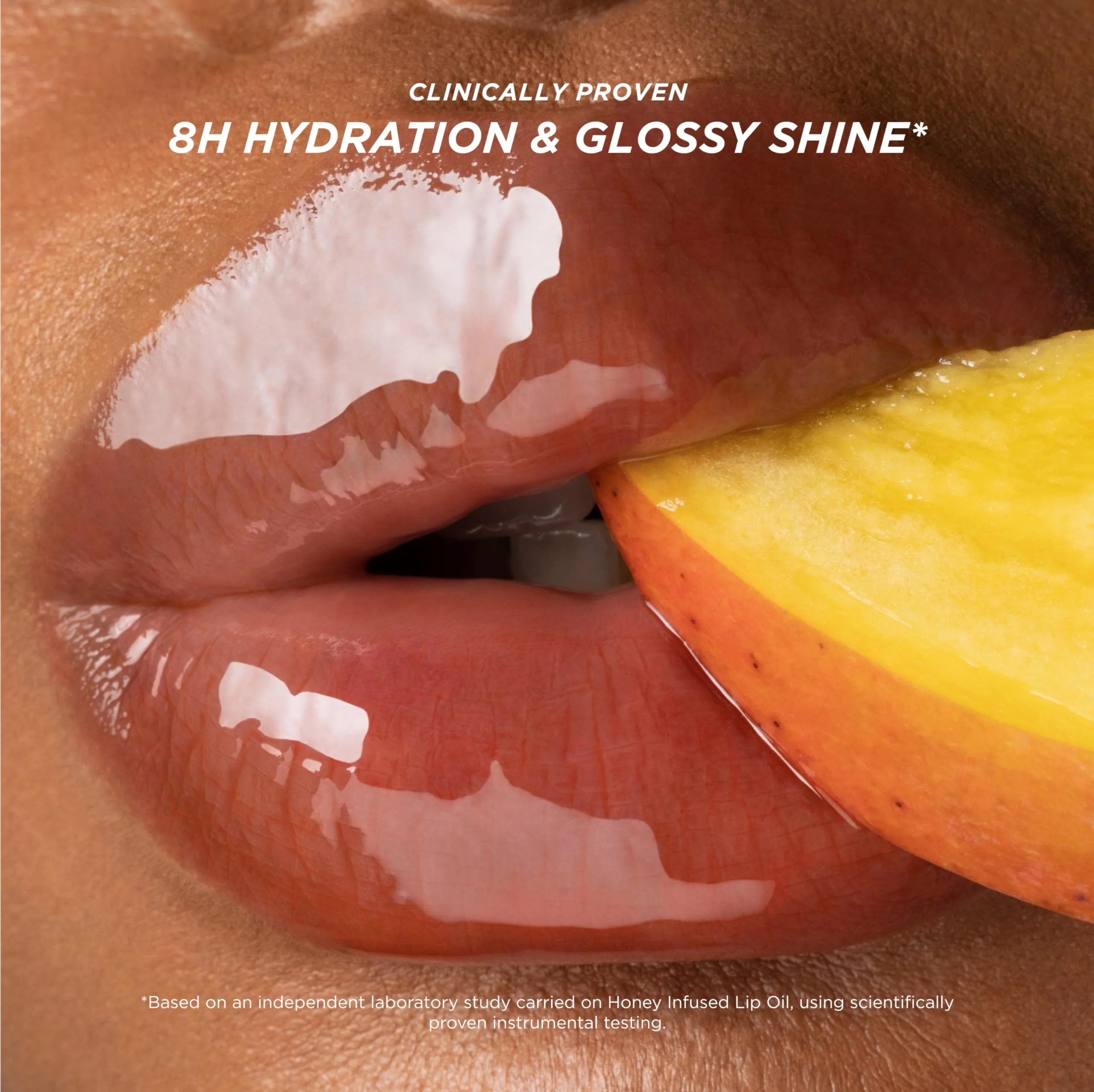 Gisou Honey Infused Hydrating Lip Oil, Nourishing Lip Moisturizer for Dry Lips (Mango Passion Punch) - Image 6