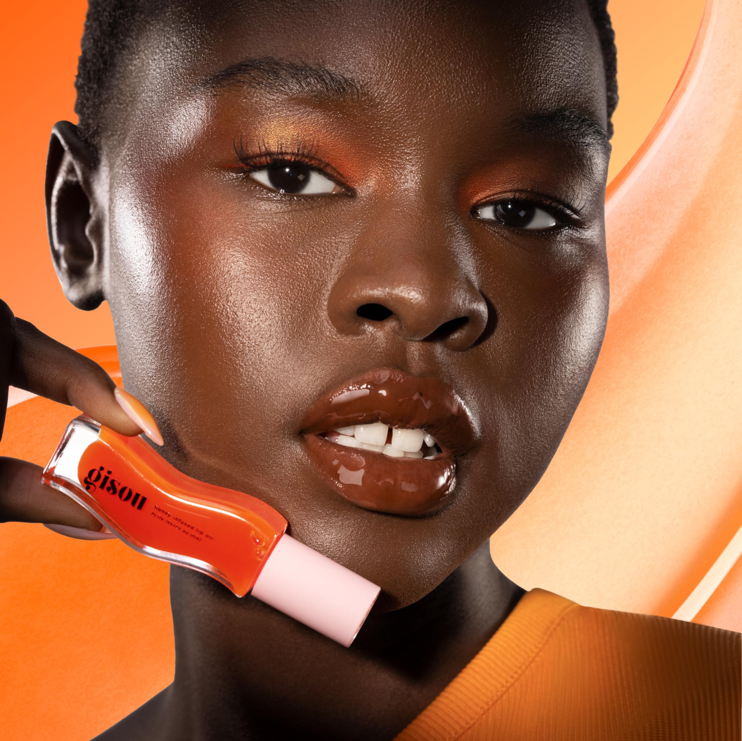 Gisou Honey Infused Hydrating Lip Oil, Nourishing Lip Moisturizer for Dry Lips (Mango Passion Punch) - Image 7