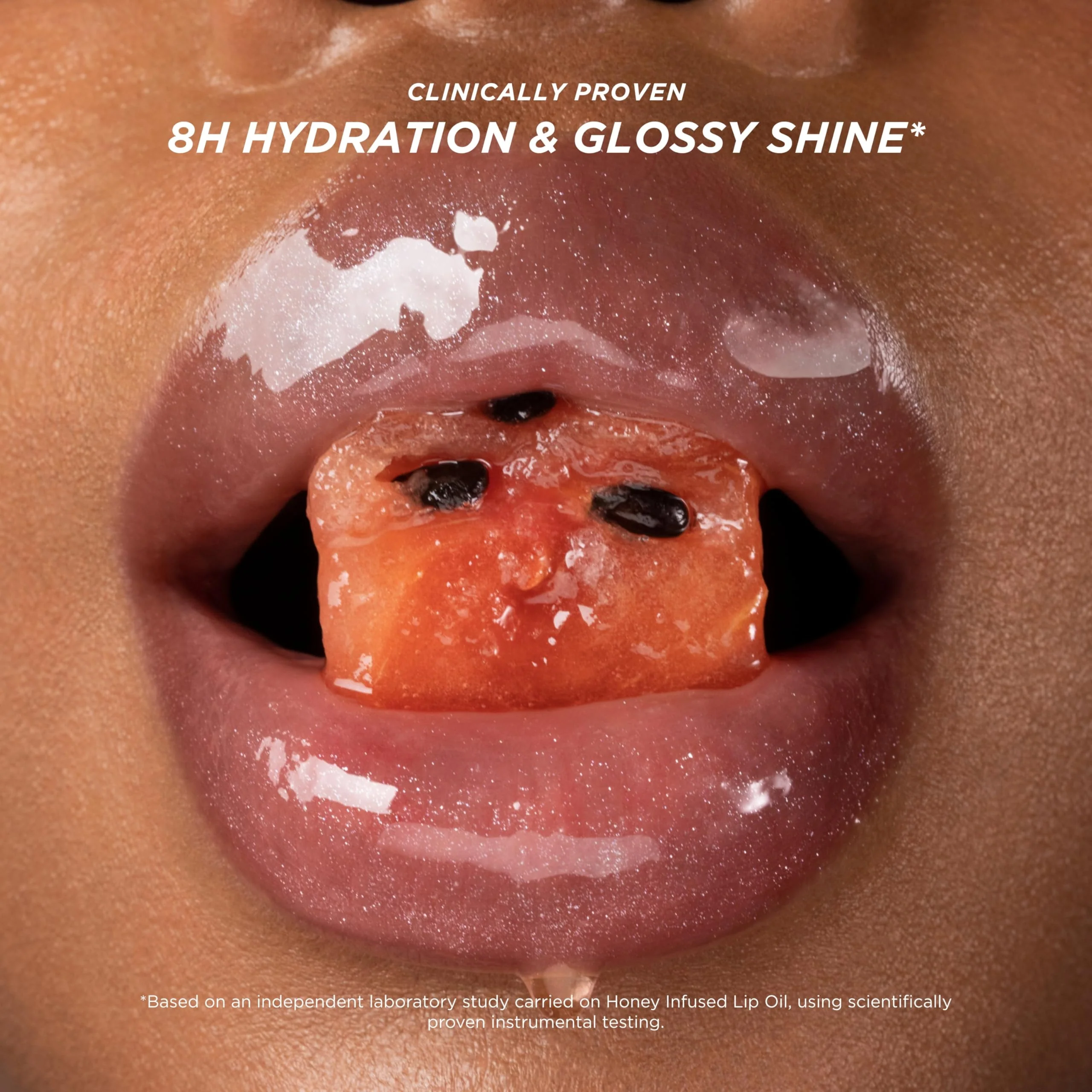Gisou Honey Infused Lip Oil – Hydrating & Glossy Lip Oil with Mirsalehi Honey & Jojoba Seed Oil, Non-Sticky Shine, Watermelon Sugar, 0.27 Fl Oz - Image 15