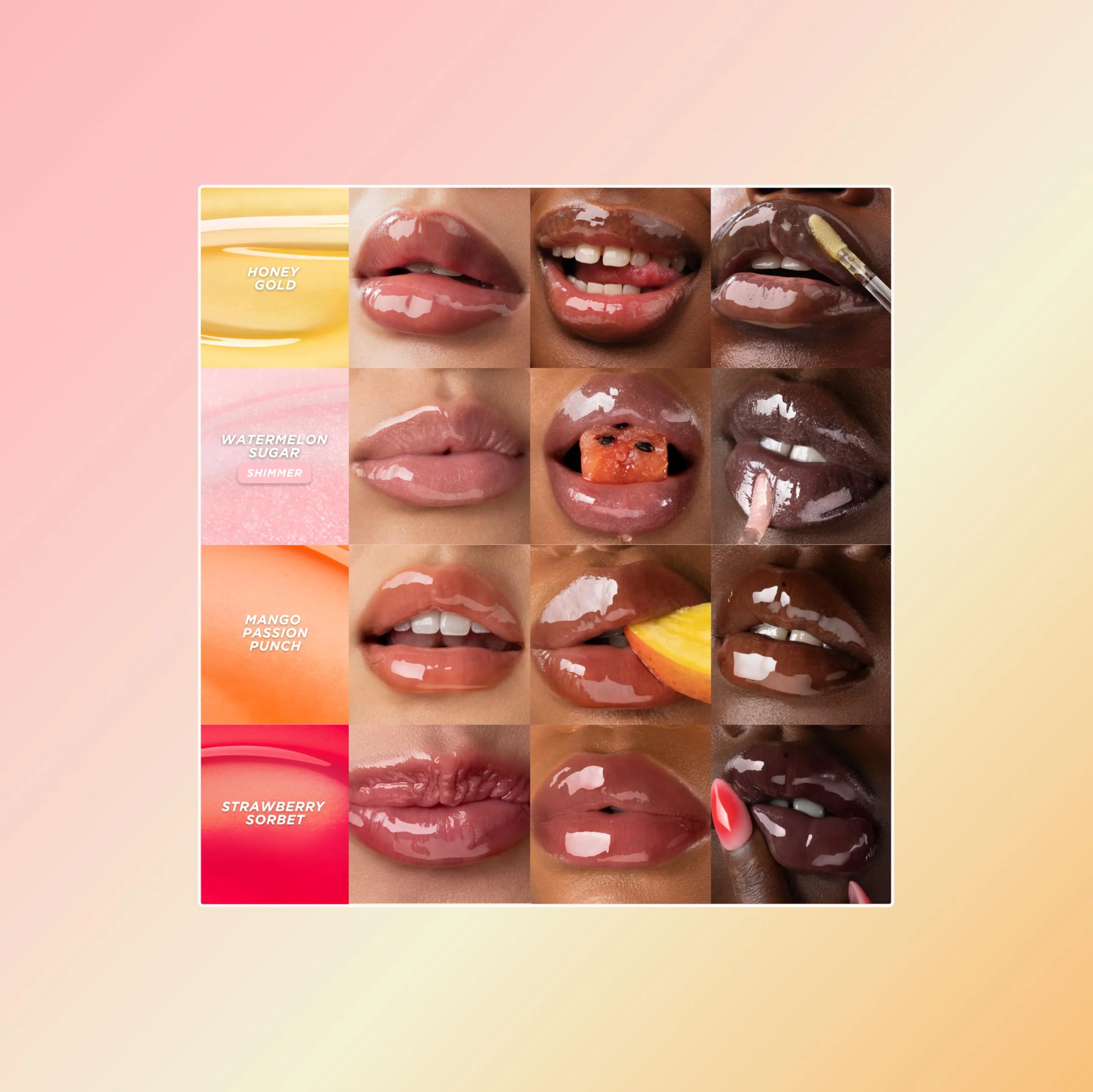 Gisou Honey Infused Lip Oil – Hydrating & Glossy Lip Oil with Mirsalehi Honey & Jojoba Seed Oil, Non-Sticky Shine, Watermelon Sugar, 0.27 Fl Oz - Image 21