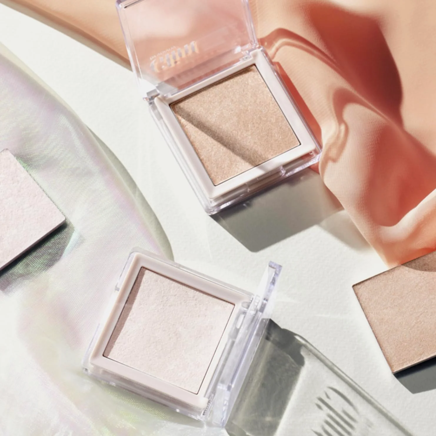 Glint Dewy Highlighter (Diamond Veil, 0.08oz) - Luminous Glow, Infused with Micropearls, Shiny Illuminator. Rich Pigment & Silky Touch, Korean Makeup. - Image 3