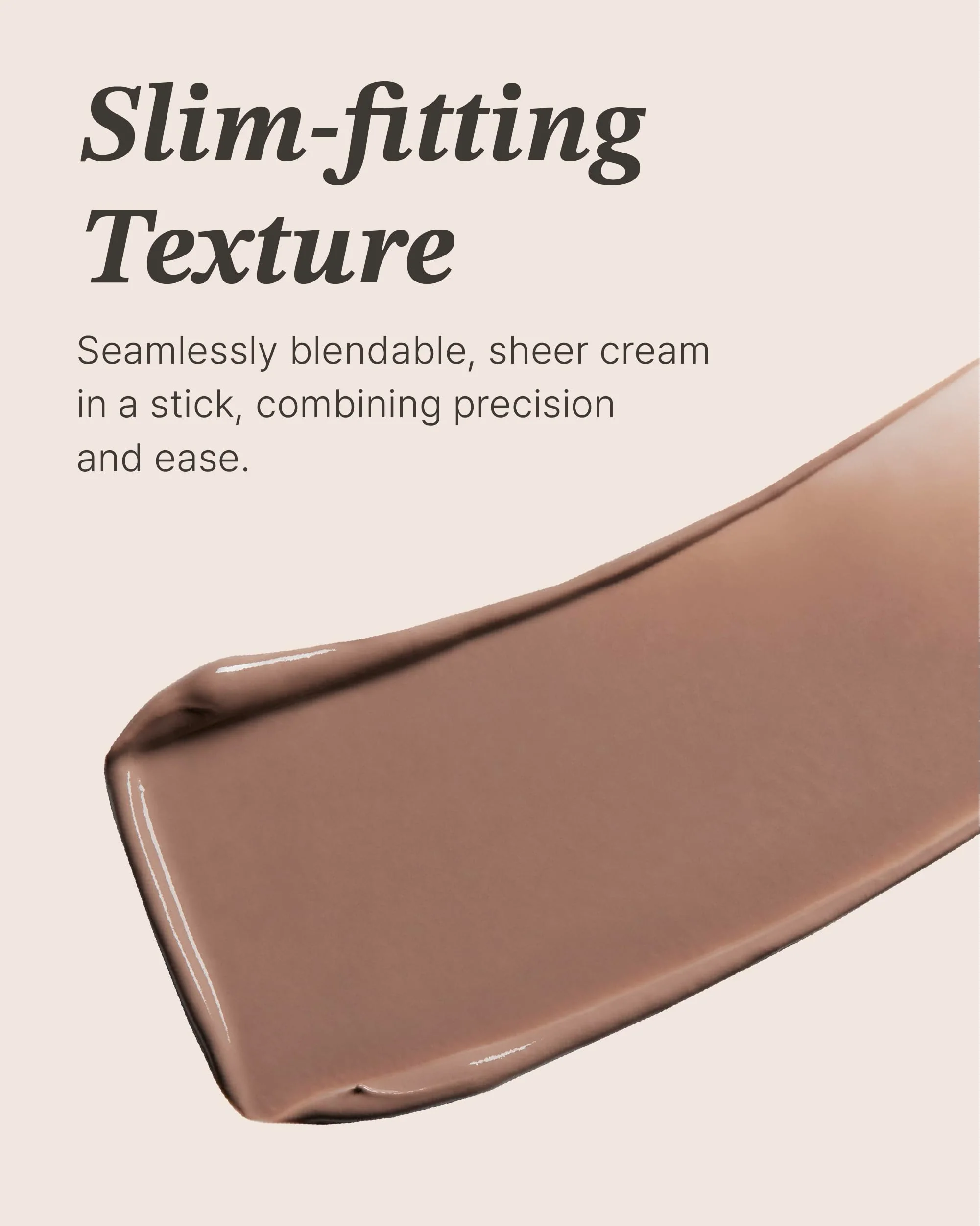 Glint Sheer Bronzer Stick (Smoked, 0.24oz) - Creamy Buildable, Blendable Formula for Natural Contour, Long-Lasting, Smooth, Versatile Use. Korean Makeup. Nose, Face, Cheeks. - Image 4