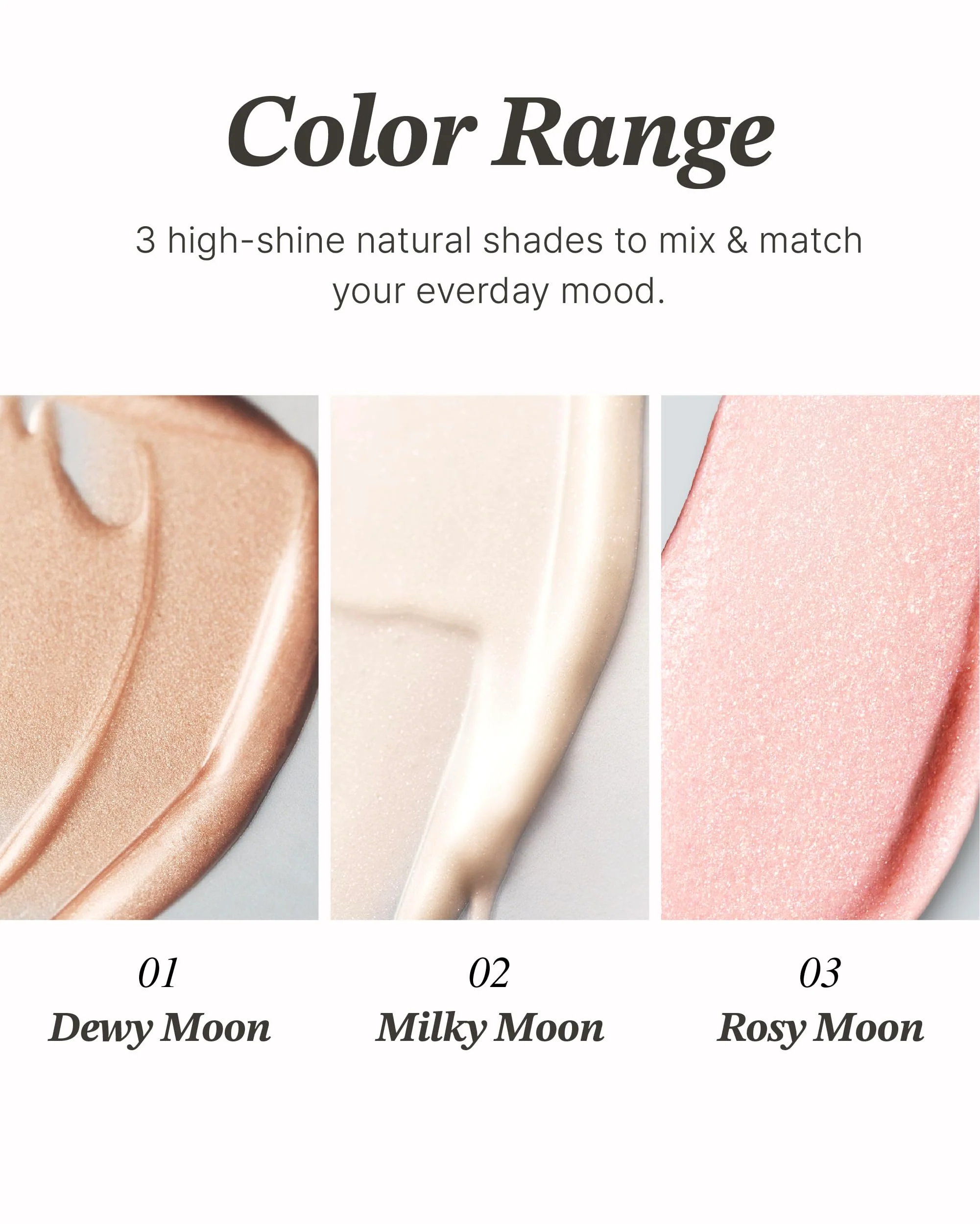Glint Stick Highlighter (Dewy Moon, 0.24oz) - Multi-Use Illuminator Stick by LG Beauty. Creamy & Blendable Color. - Image 5