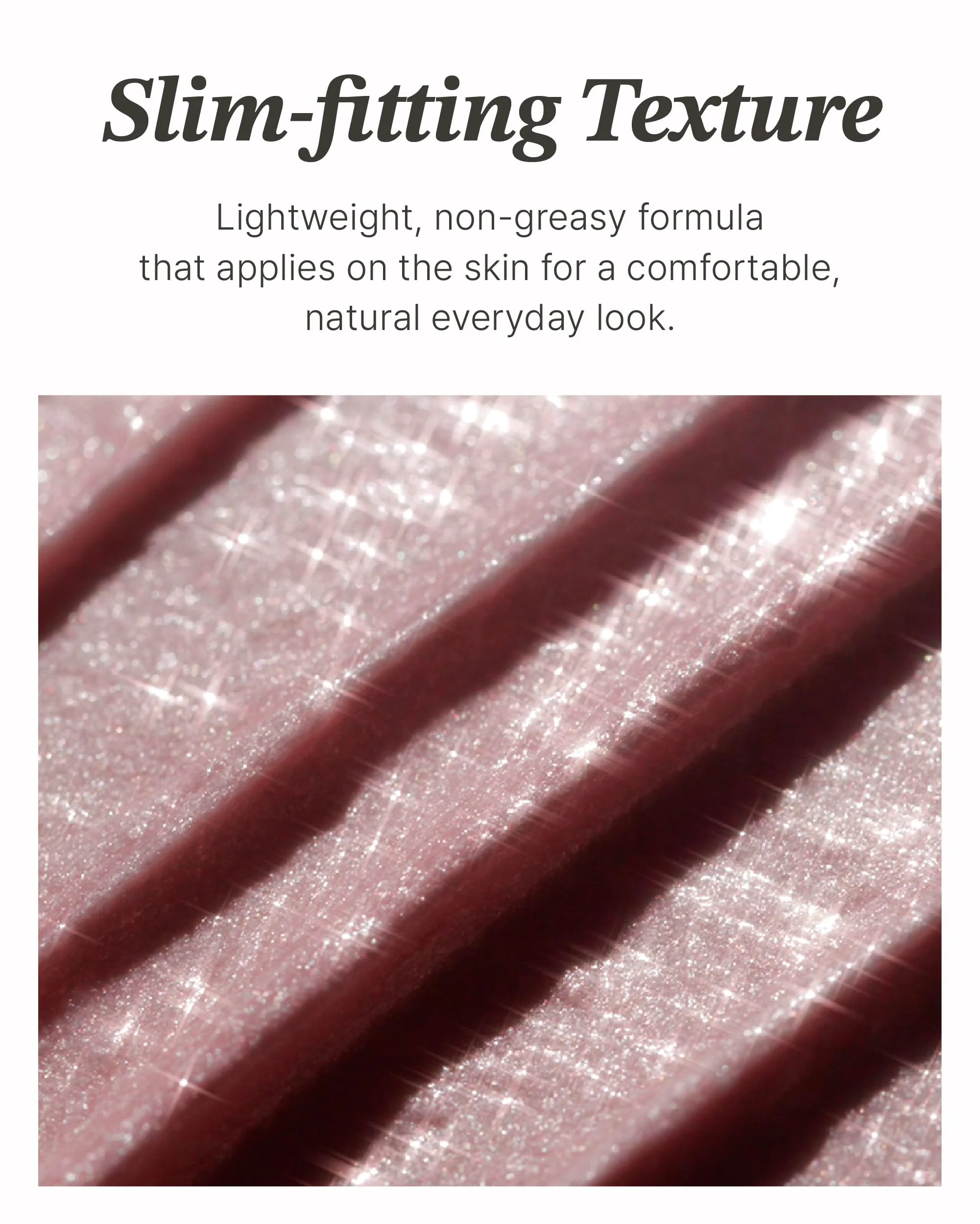 Glint Stick Highlighter (Rosy Moon, 0.24oz) - Multi-Use Illuminator Stick, Buildable & Blendable for Long-Lasting Natural Glow. Korean Makeup. Eyes, Cheeks, Nose, Lips. - Image 5