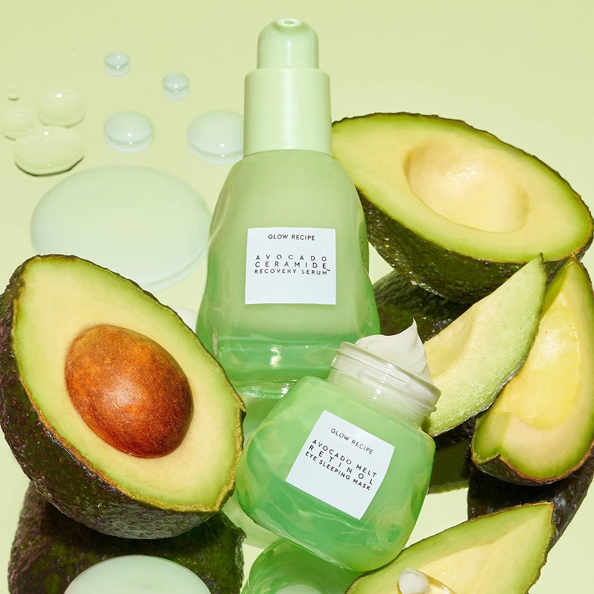 Glow Recipe Avocado Ceramide Serum - Soothing, Hydrating Face Serum for Women & Men, Redness Relief & Skin Barrier Repair - Lightweight, Milky Korean Skincare for Dry, Sensitive Skin (30 ml) - Image 6