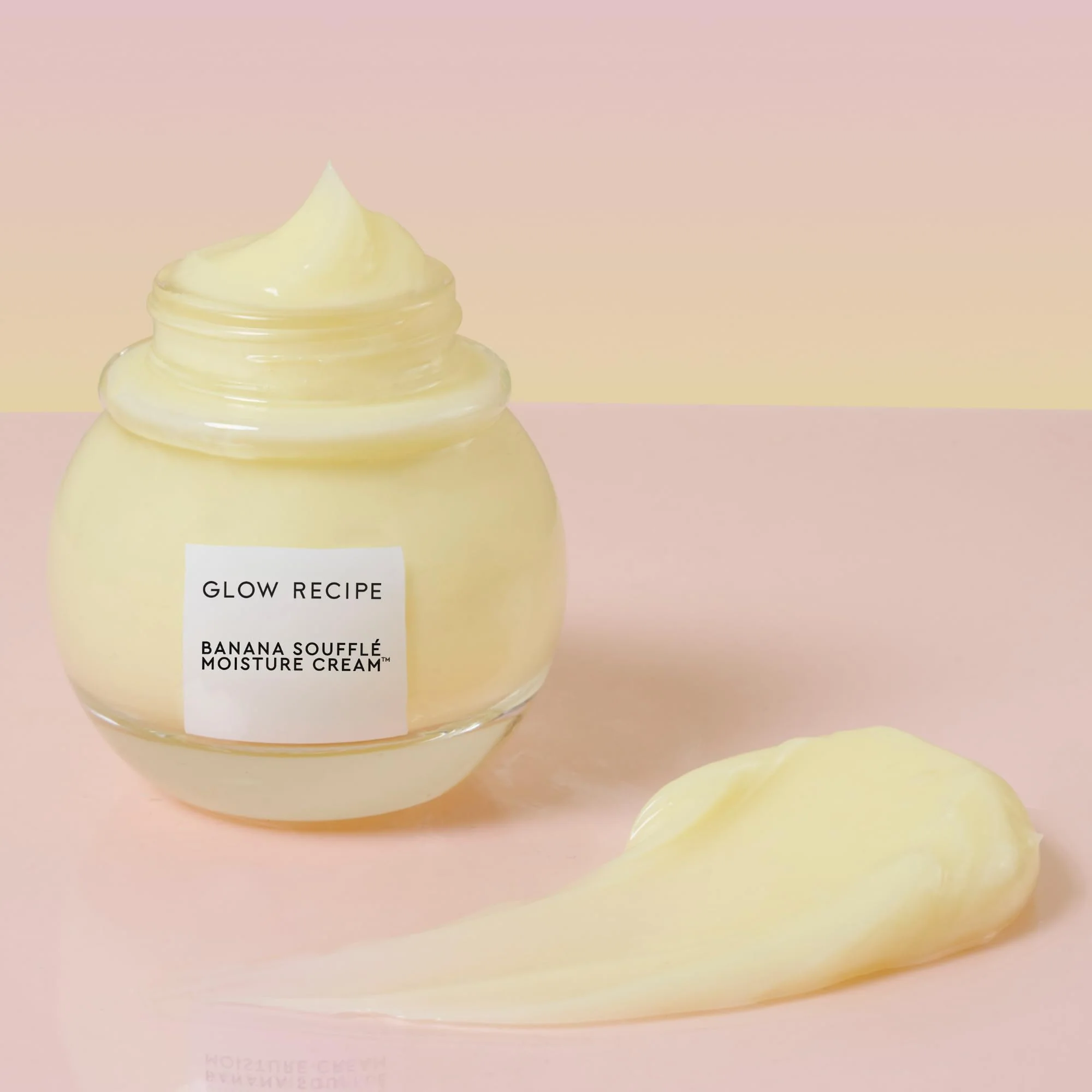 Glow Recipe Banana Souffle Moisturizer Face Cream - Lightweight Hydrating Moisturizer with Centella Asiatica & Turmeric to Soothe Redness & Improve Skin Barrier, Non-Comedogenic Korean Skin Care, 50ml - Image 2