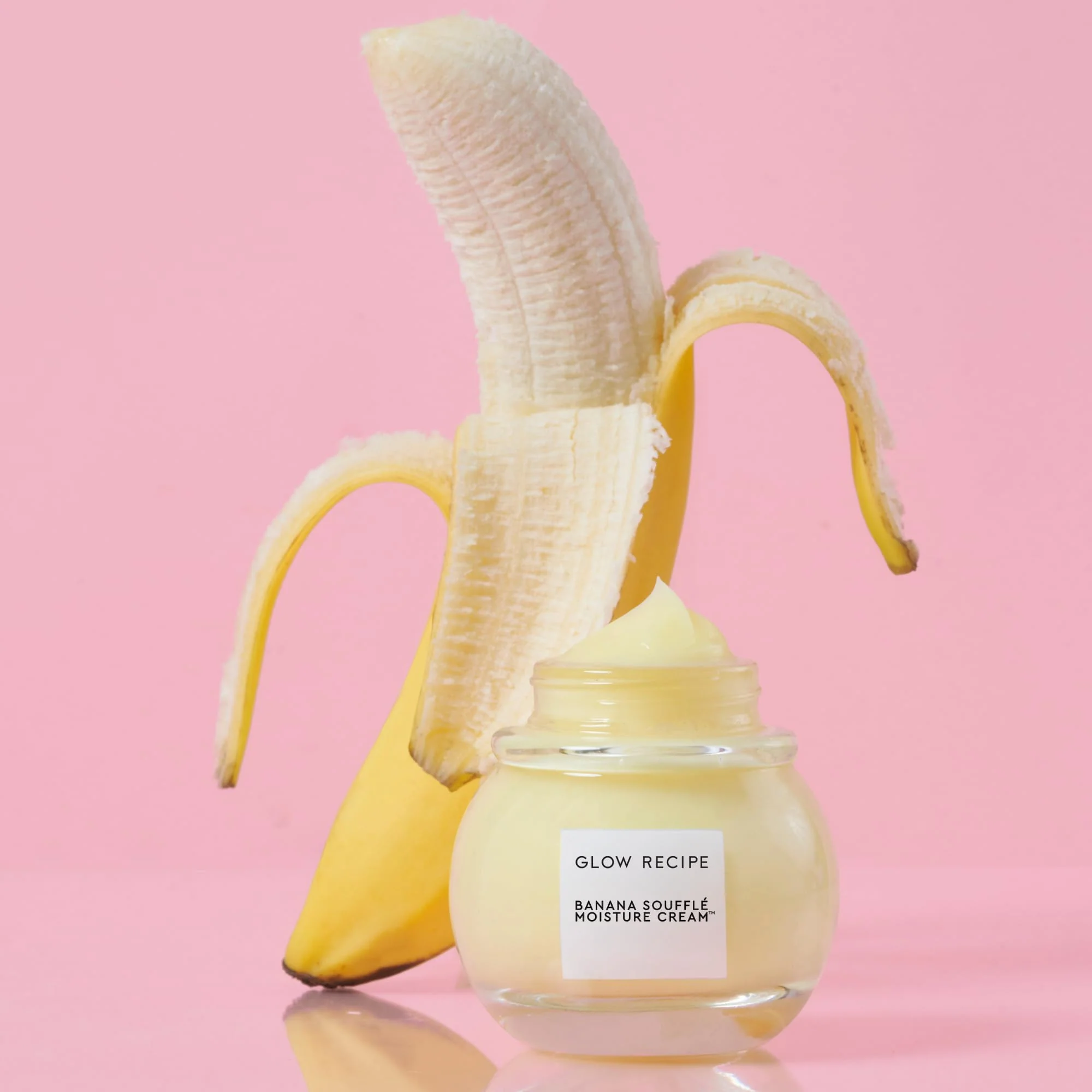 Glow Recipe Banana Souffle Moisturizer Face Cream - Lightweight Hydrating Moisturizer with Centella Asiatica & Turmeric to Soothe Redness & Improve Skin Barrier, Non-Comedogenic Korean Skin Care, 50ml - Image 3