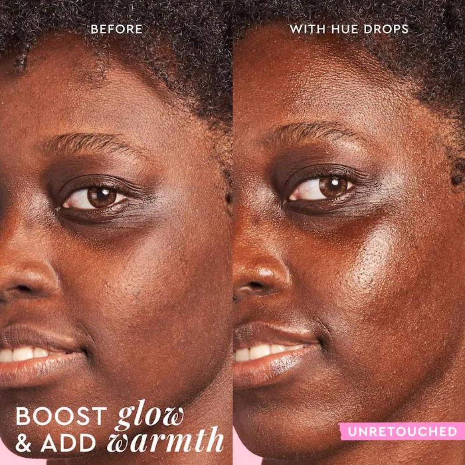 Glow Recipe Hue Drops Bronzing Drops, Tinted Face Serum, Glow Primer + Liquid Highlighter, Niacinamide + Hyaluronic Acid, Radiant Warm Glow, Sunglow (40ml) - Image 3