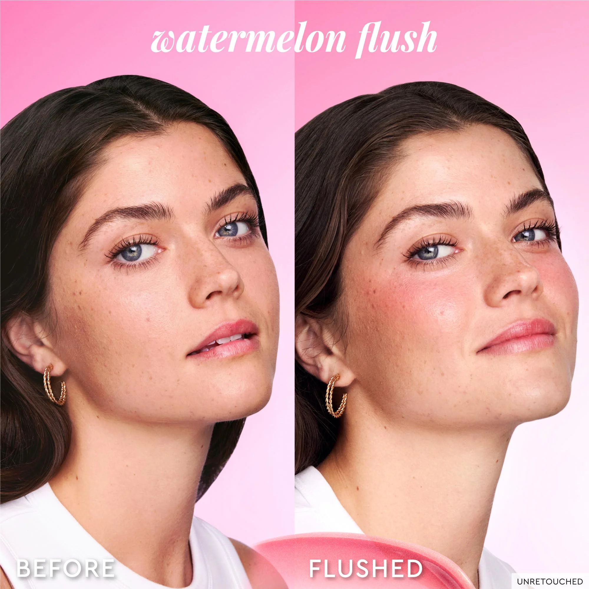 Glow Recipe Niacinamide Dewy Flush Tinted Liquid Blush Serum - Glowy Blush for Cheeks to Smooth, Hydrate & Brighten - Liquid Korean Makeup with Buildable Soft Pink Tint - Watermelon Flush (0.4 oz) - Image 7