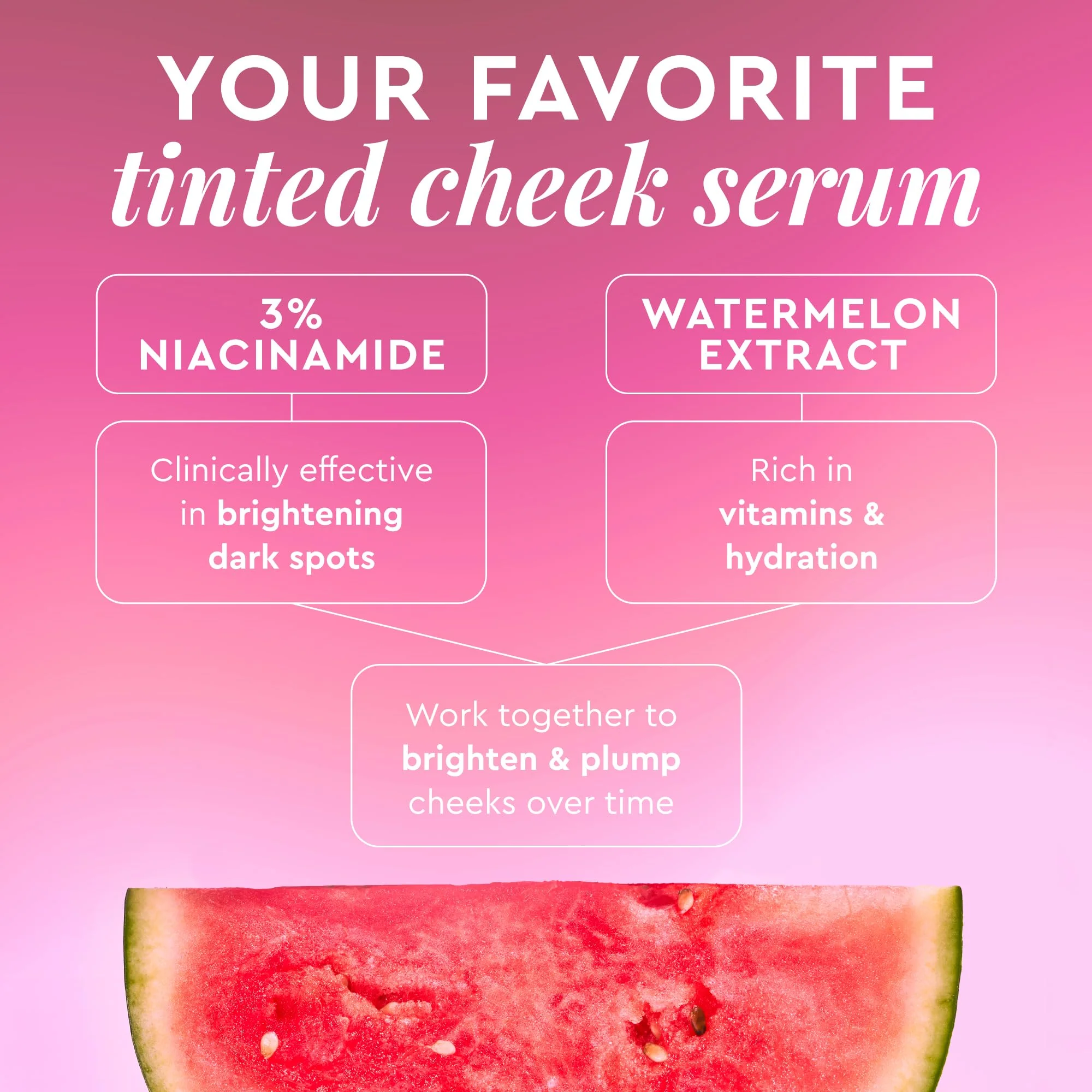 Glow Recipe Niacinamide Dewy Flush Tinted Liquid Blush Serum - Glowy Blush for Cheeks to Smooth, Hydrate & Brighten - Liquid Korean Makeup with Buildable Soft Pink Tint - Watermelon Flush (0.4 oz) - Image 8
