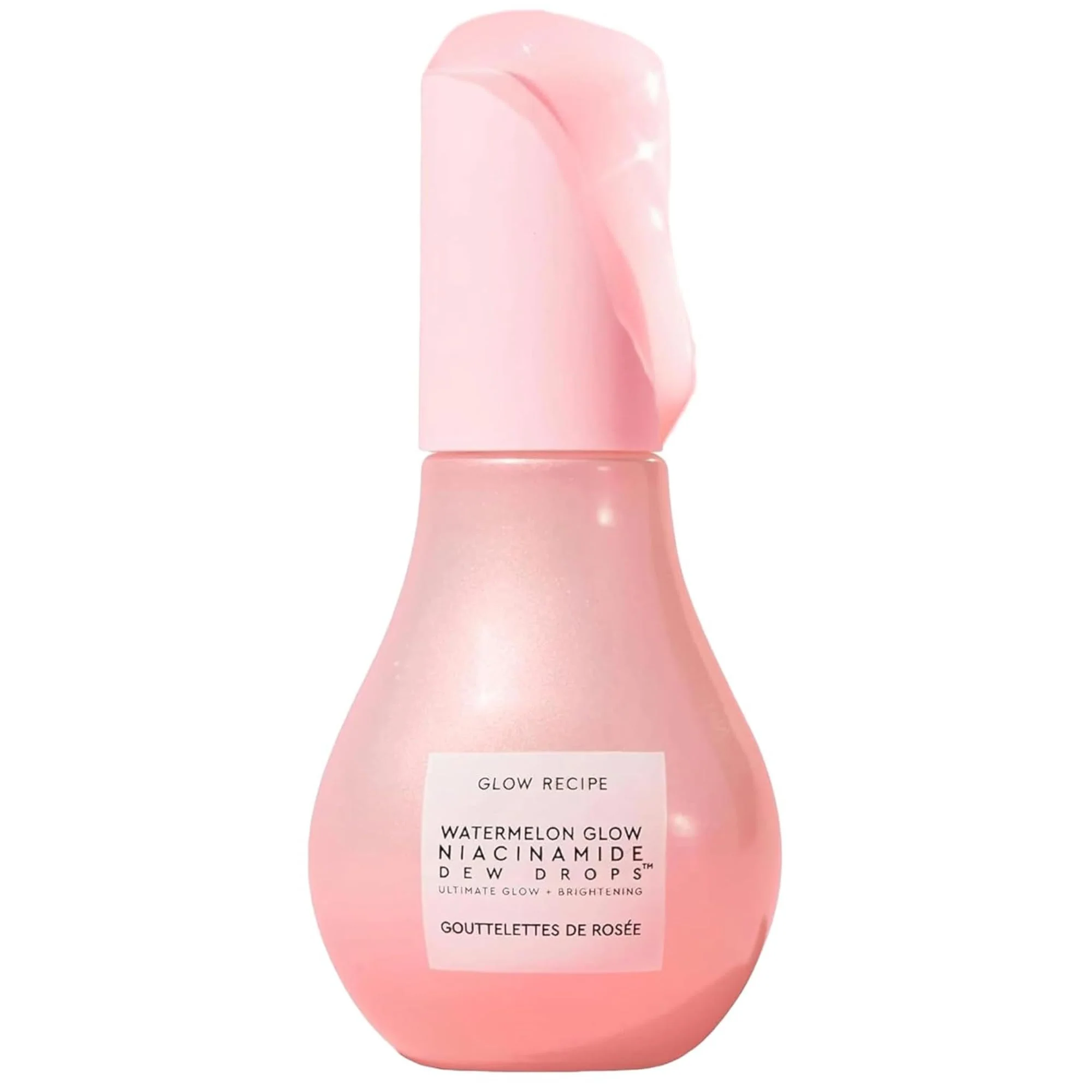 Glow Recipe Watermelon Niacinamide Dew Drops, Korean Niacinamide Serum Drops, Hydrating Face Serum + Primer & Liquid Highlighter, Hyaluronic Acid, Dewy Glow (40ml) - Image 2
