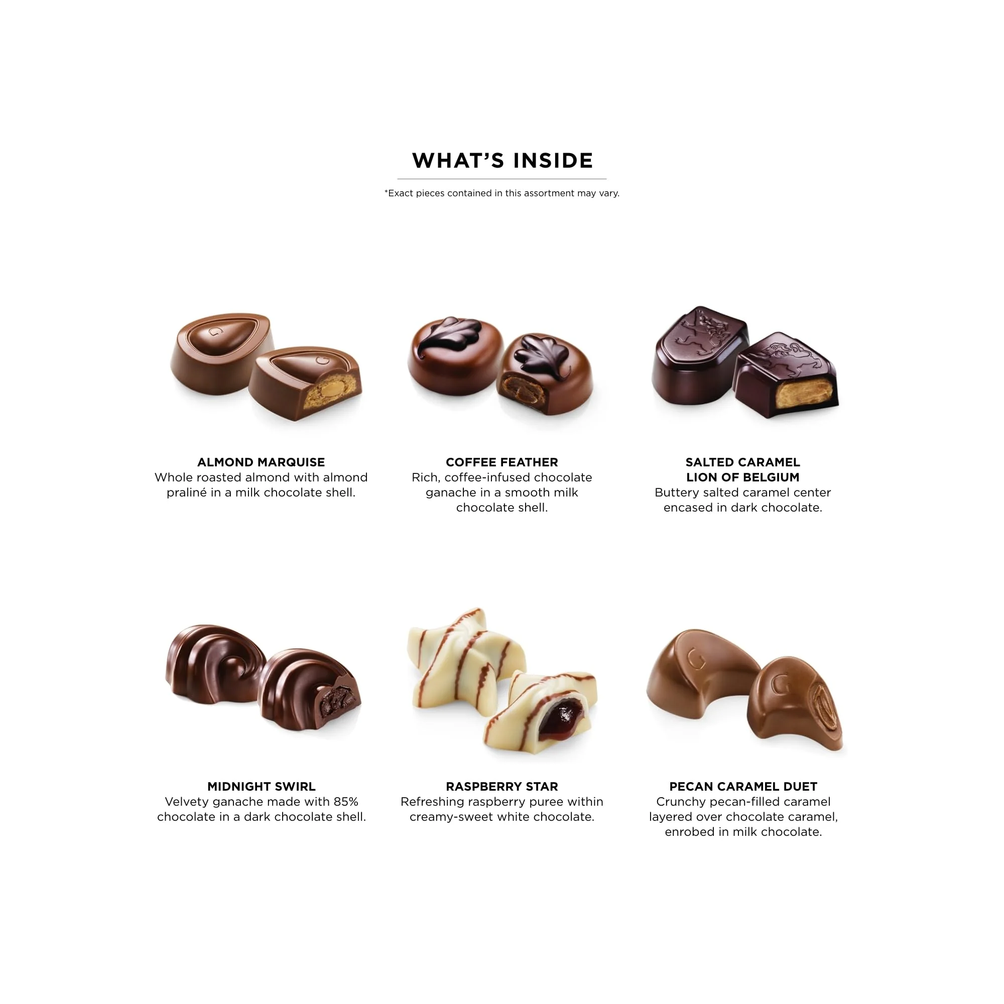 Godiva Chocolatier Gold Ribbon 9-Piece Assorted Chocolate Gift Box – Gourmet Chocolate Candy Variety Pack – Dark Caramel, Milk Chocolate, Nuts– Gift Basket for Congratulations, Birthday and Anniversary - Image 6
