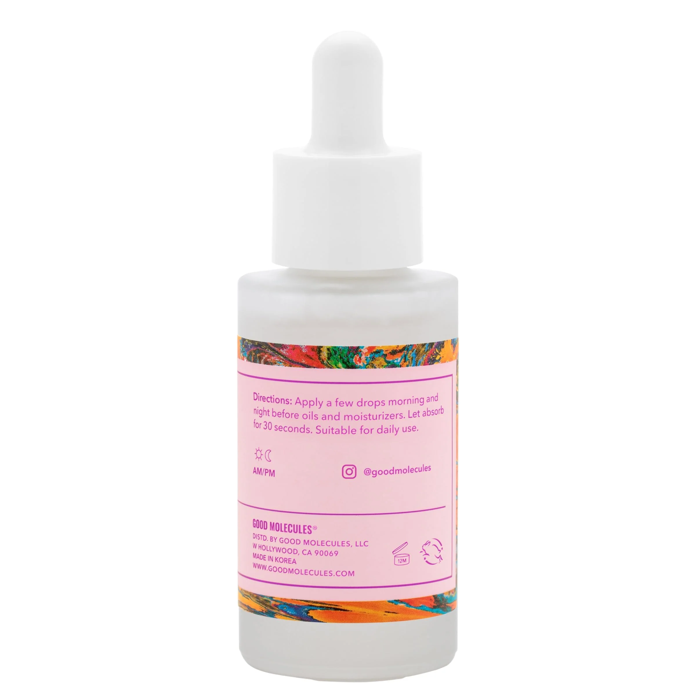 Good Molecules Hyaluronic Acid Serum - 1% Hyaluronic Acid Non-greasy Ultra Hydrating Serum, Facial Moisturizer for Plumper Skin, Skin Care for Face - Image 2