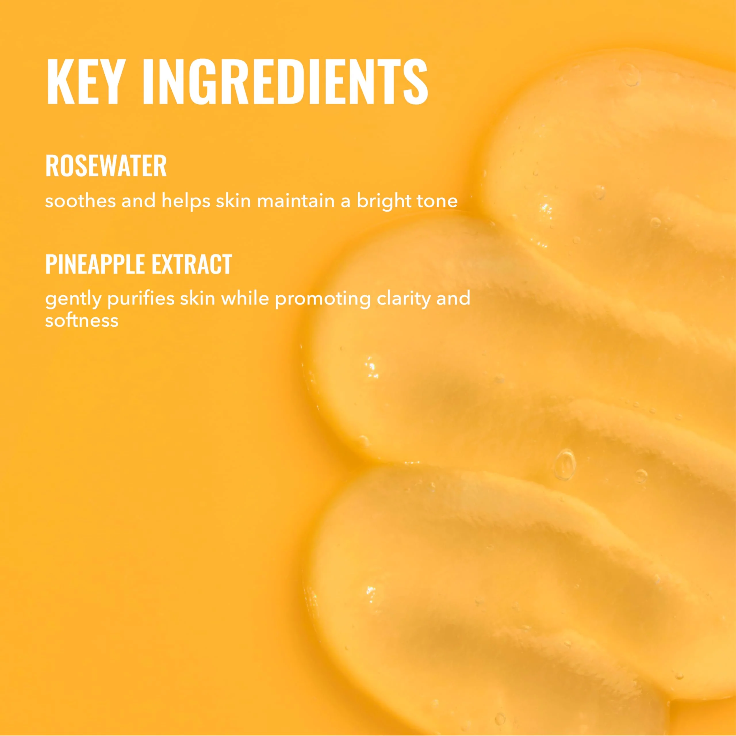 Good Molecules Hydrating Facial Cleansing Gel - Face Wash with Rosewater and Pineapple Extracts to Brighten, Cleanse, and Moisturize - Facial Cleanser, Skin Care - Image 6