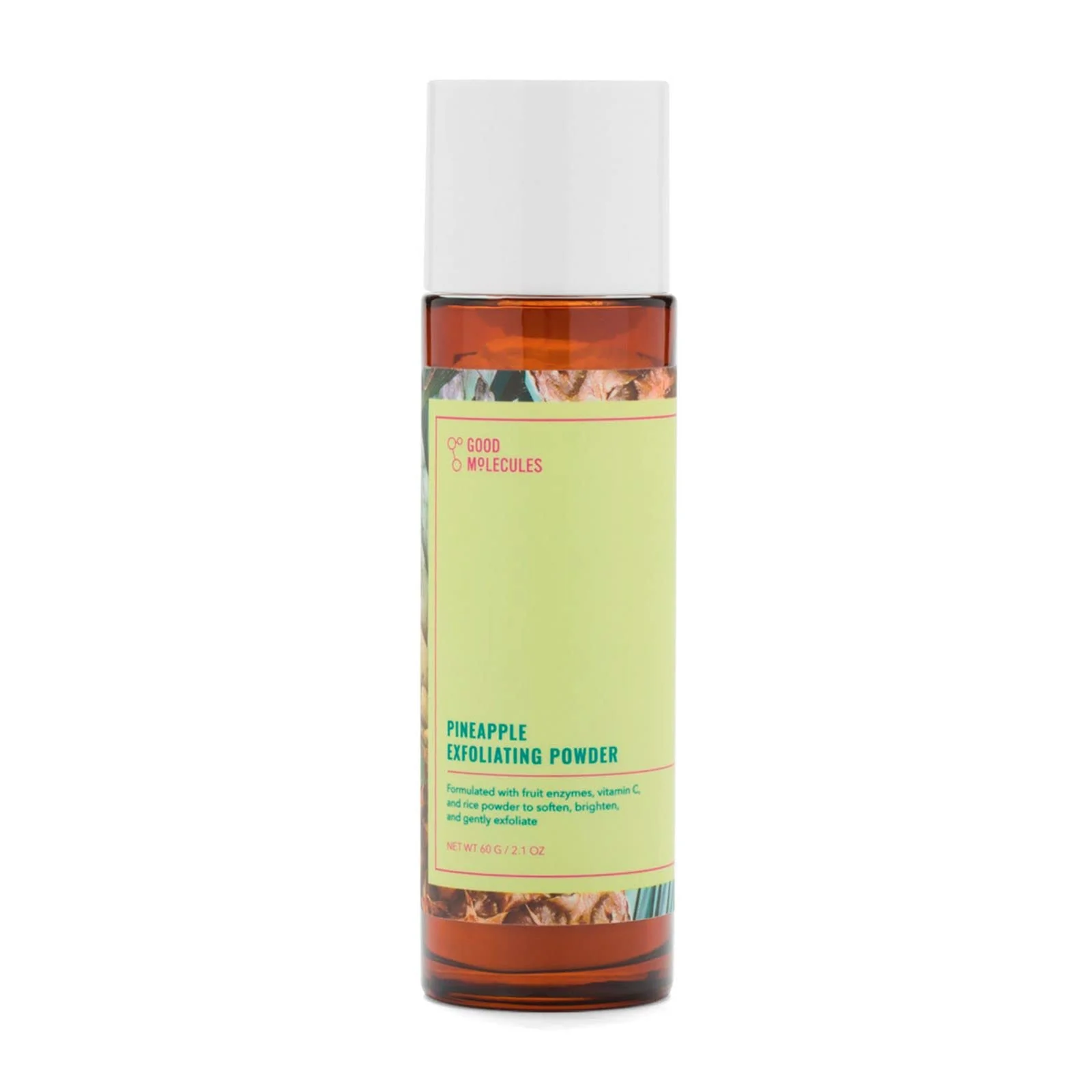 Good Molecules Pineapple Exfoliating Powder - Exfoliating Face Scrub with Natural Enzymes, Gentle Alcohol-Free Facial Cleanser, Skin Care for Face
