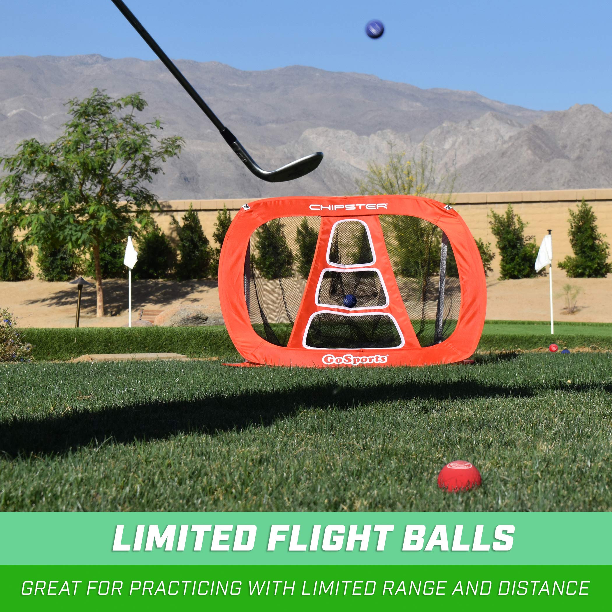 GoSports Foam Golf Practice Balls - 16 Pack Realistic Feel and Limited Flight Use Indoors or Outdoors - Image 3