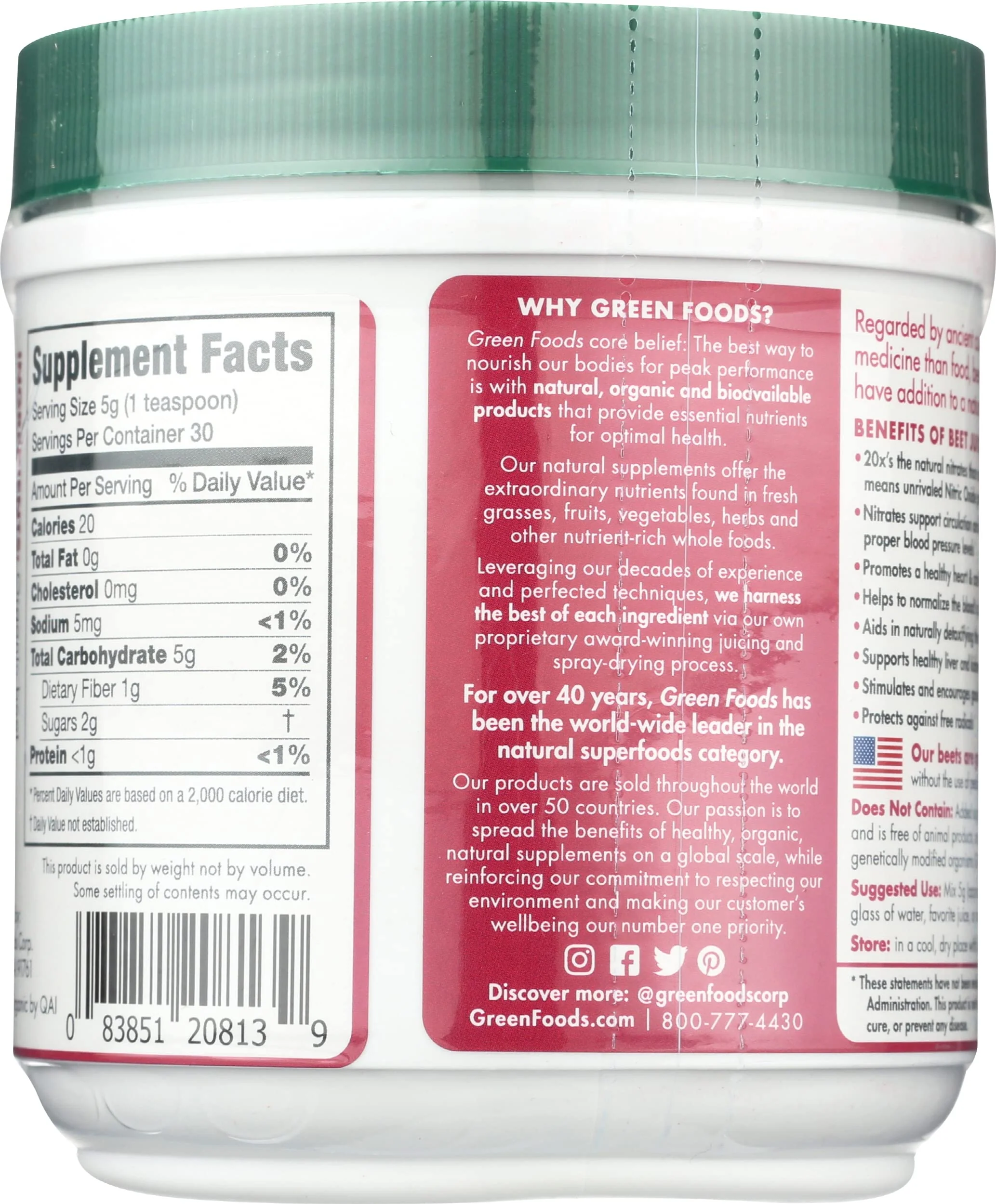 Green Foods Beet Essence, 5.3 Ounce - Image 2