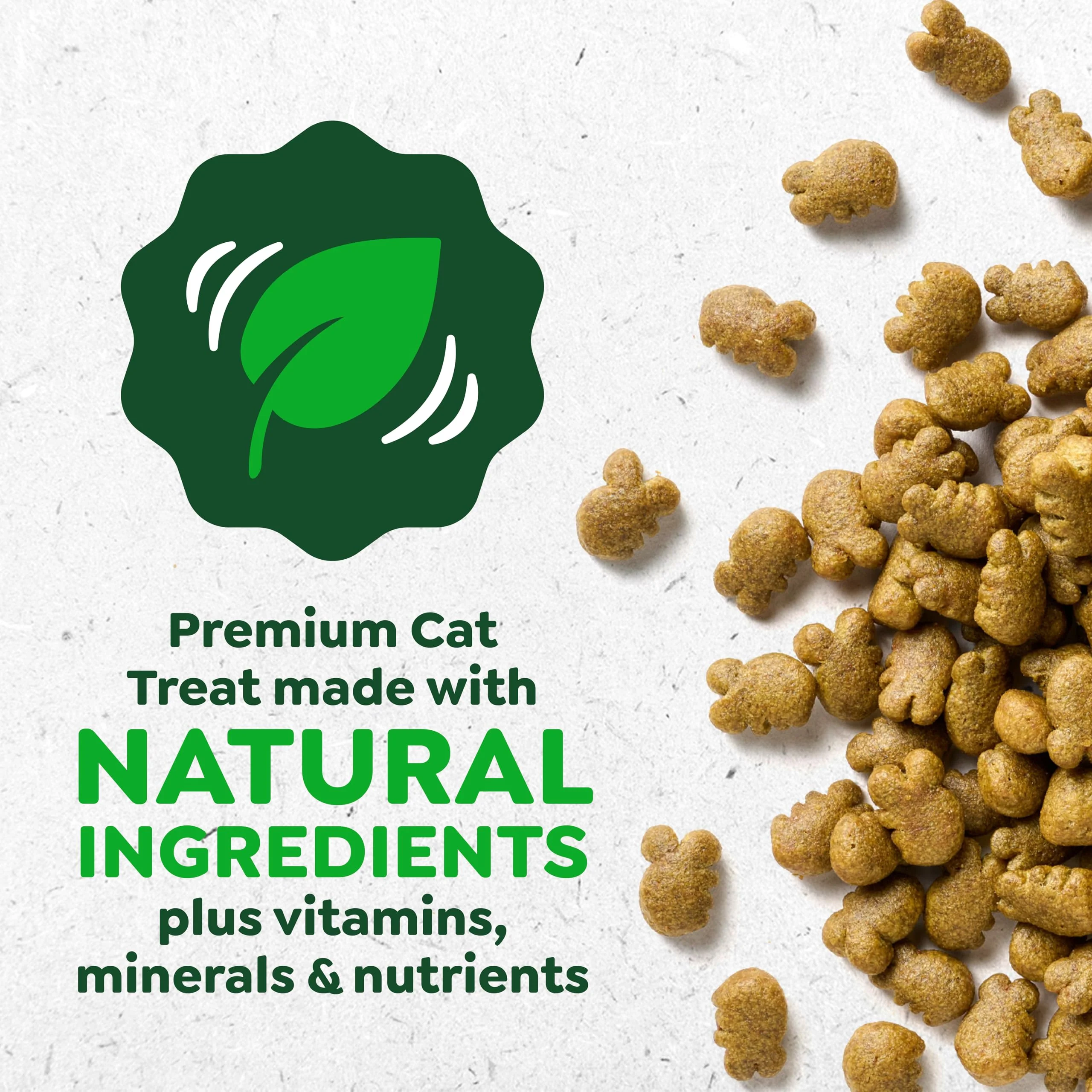 Greenies Cat Treats, Feline Veterinarian-Recommended Adult Natural Dental Cat Treats, Oven Roasted Chicken Flavor, 2.1 oz. Pouch - Image 8