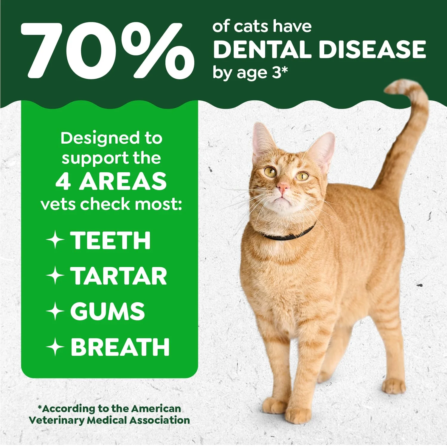 Greenies Cat Treats, Feline Veterinarian-Recommended Adult Natural Dental Cat Treats, Oven Roasted Chicken Flavor, 4.6 oz. Pouch - Image 10