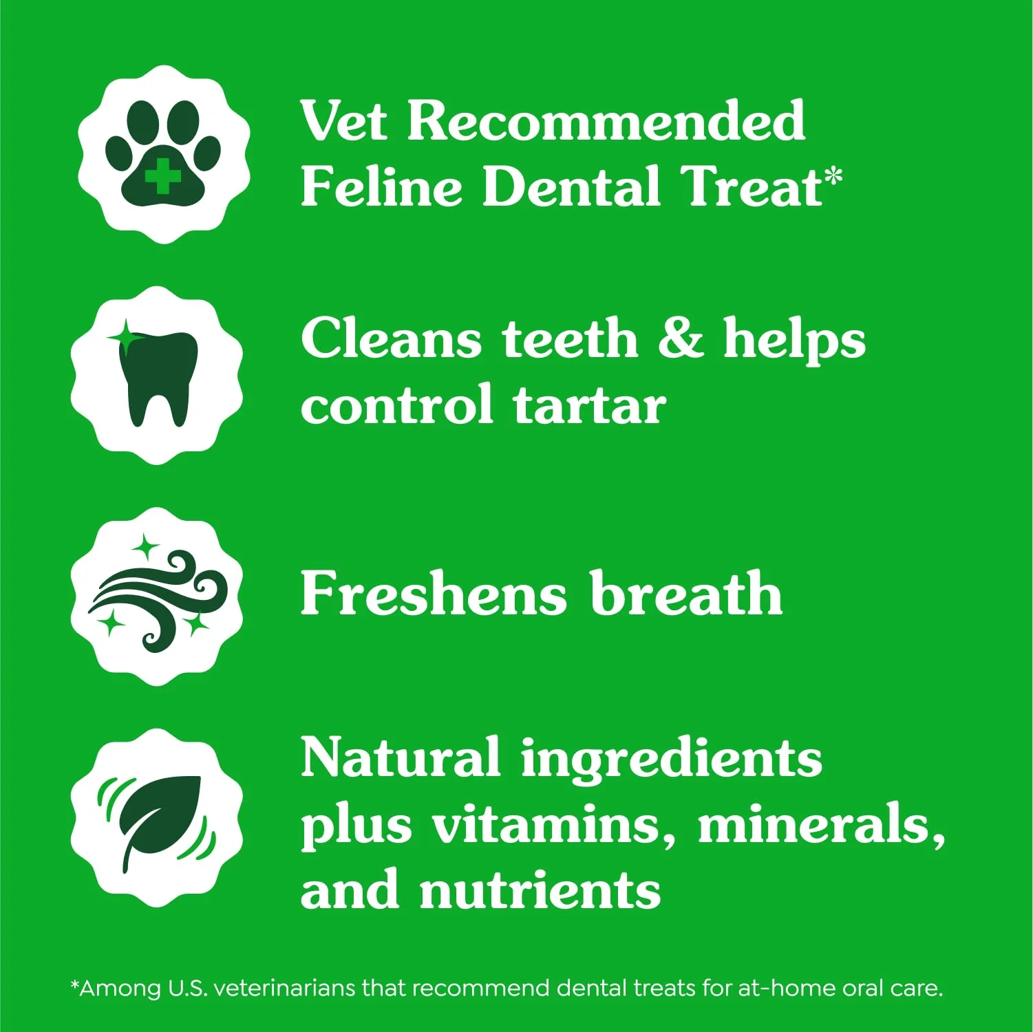 Greenies Cat Treats, Feline Veterinarian-Recommended Adult Natural Dental Cat Treats, Savory Salmon Flavor, 9.75 oz. Tub - Image 10
